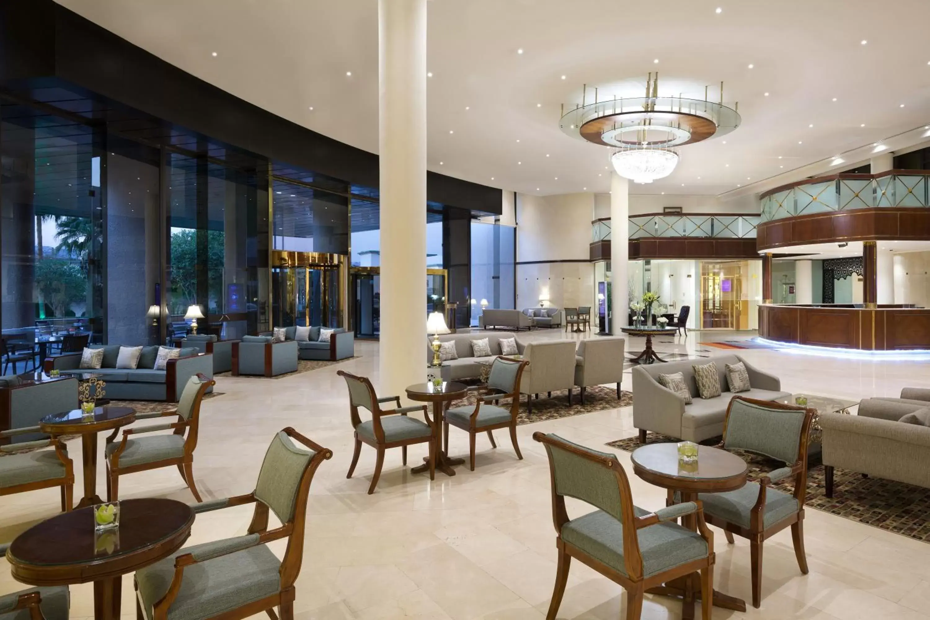Lobby or reception in Crowne Plaza Riyadh Palace by IHG Lobby or reception in Crowne Plaza Riyadh Palace by IHG