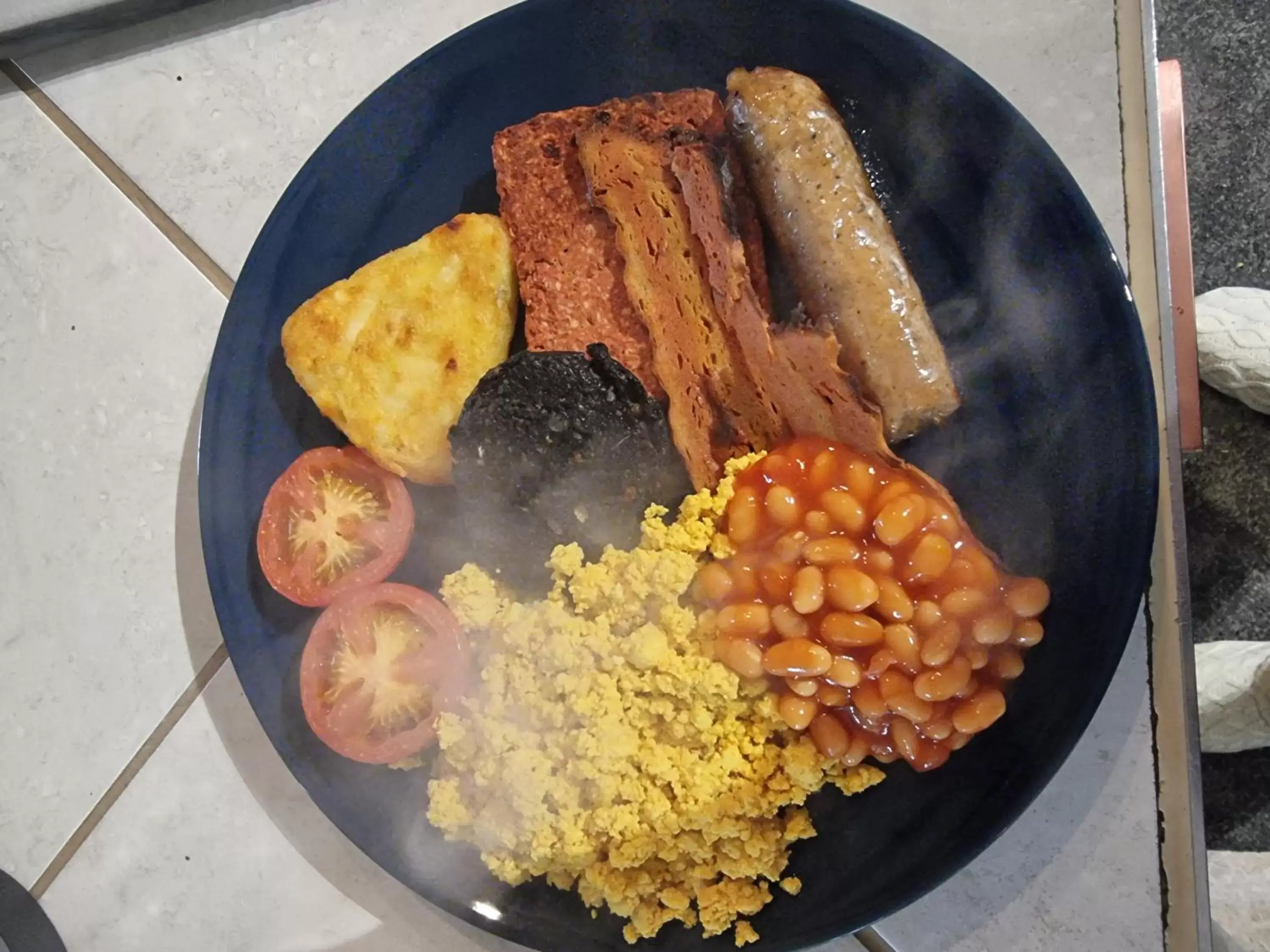 English/Irish breakfast, Food in B&B Drum Farm