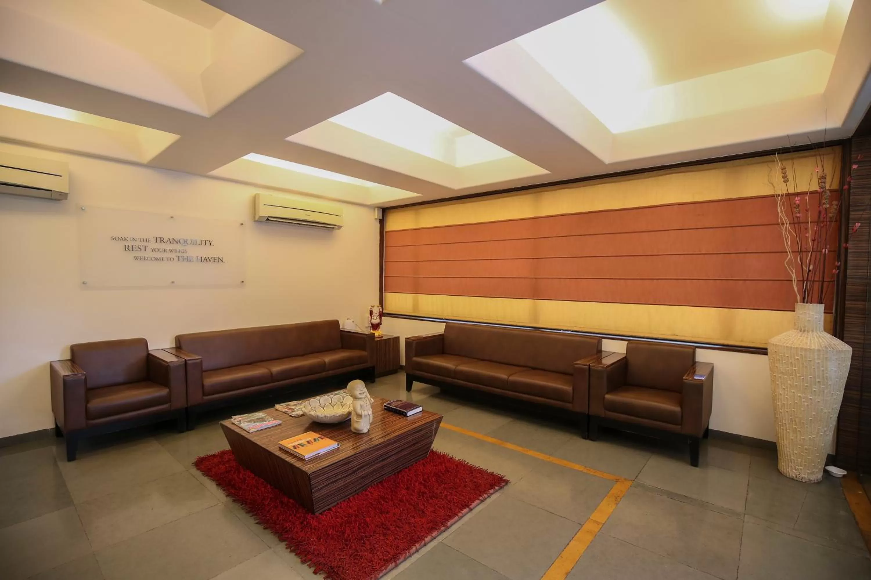 Lobby or reception in The Gold Haven