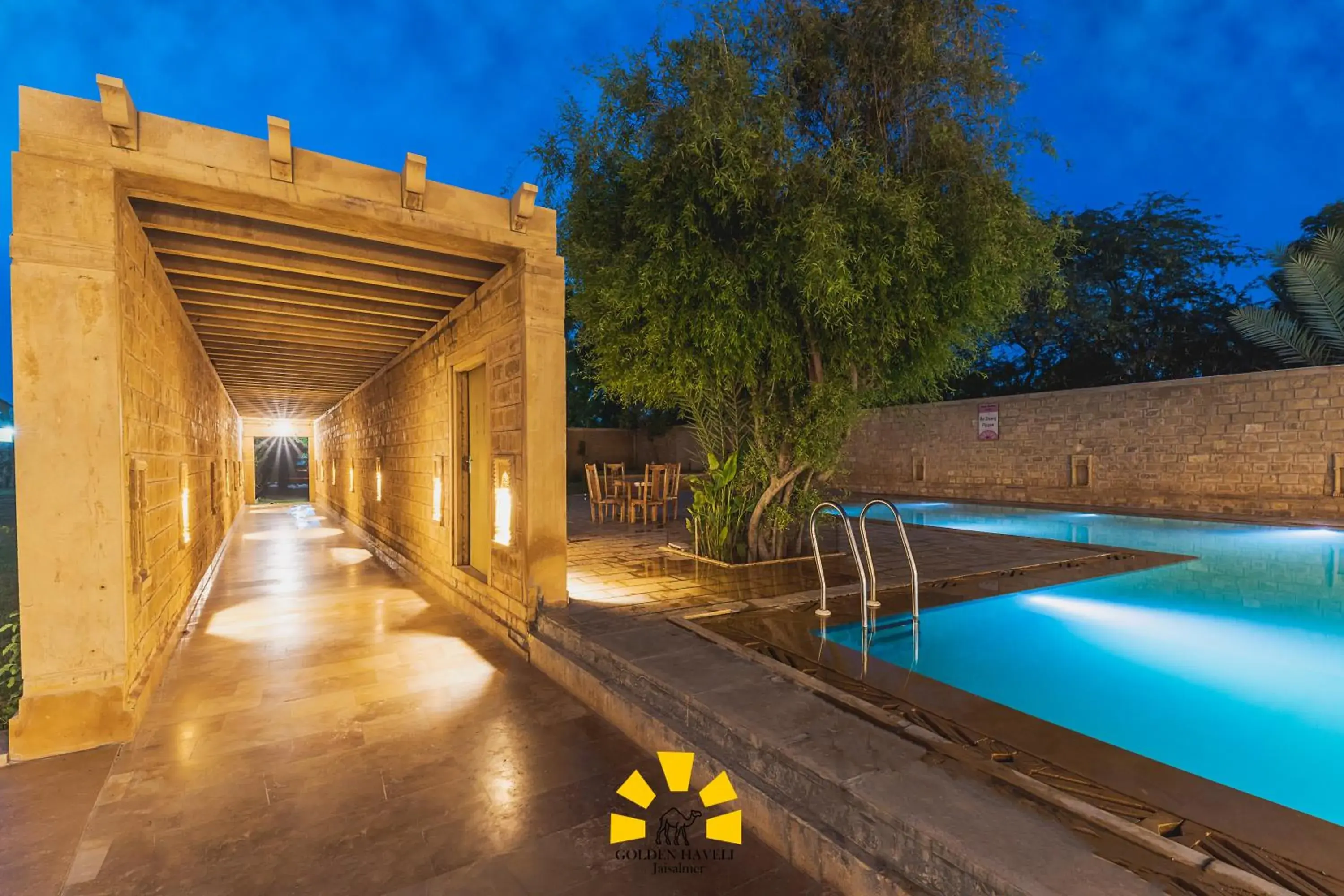 Swimming Pool in Golden Haveli