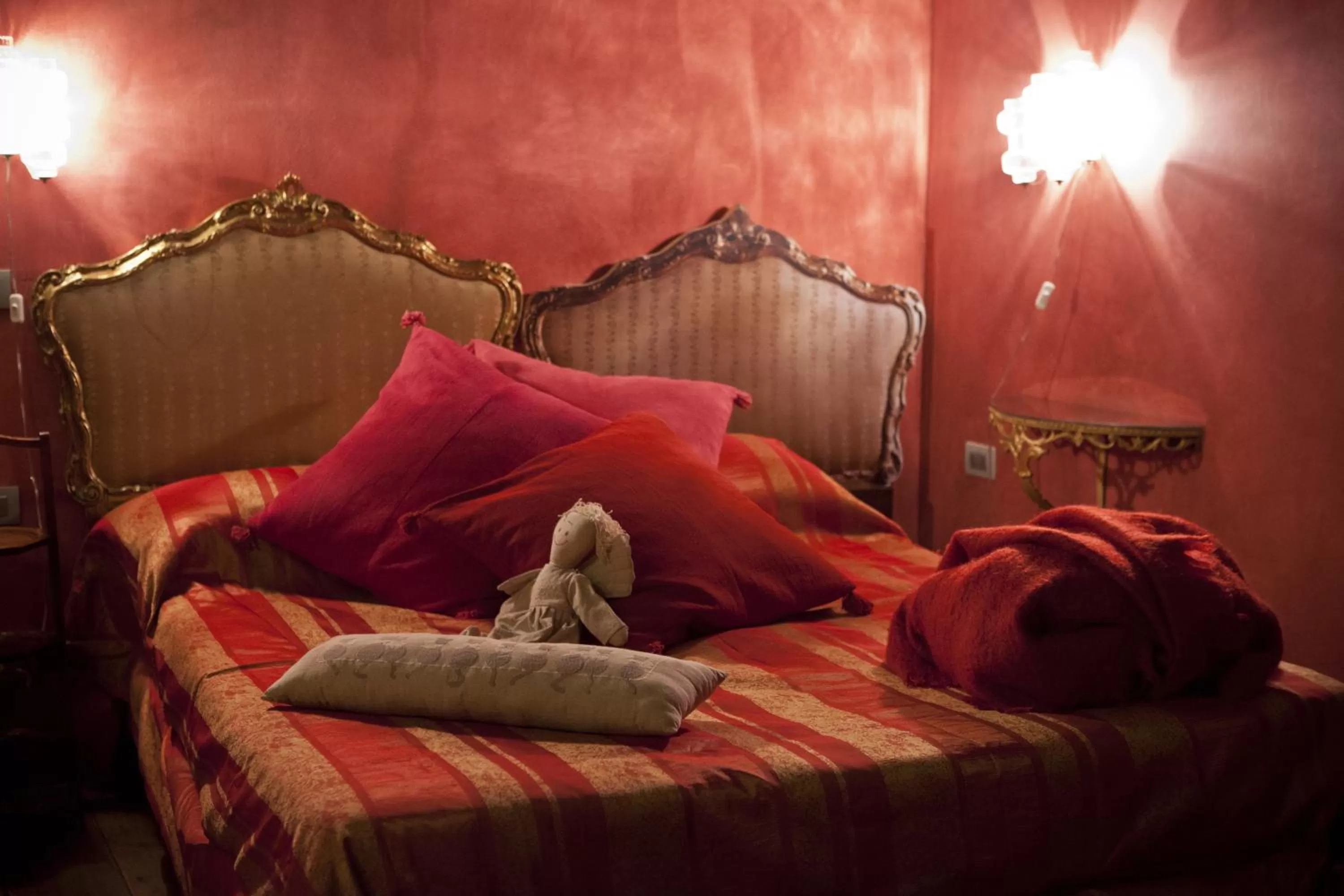 Bed in Locanda Al Cappello