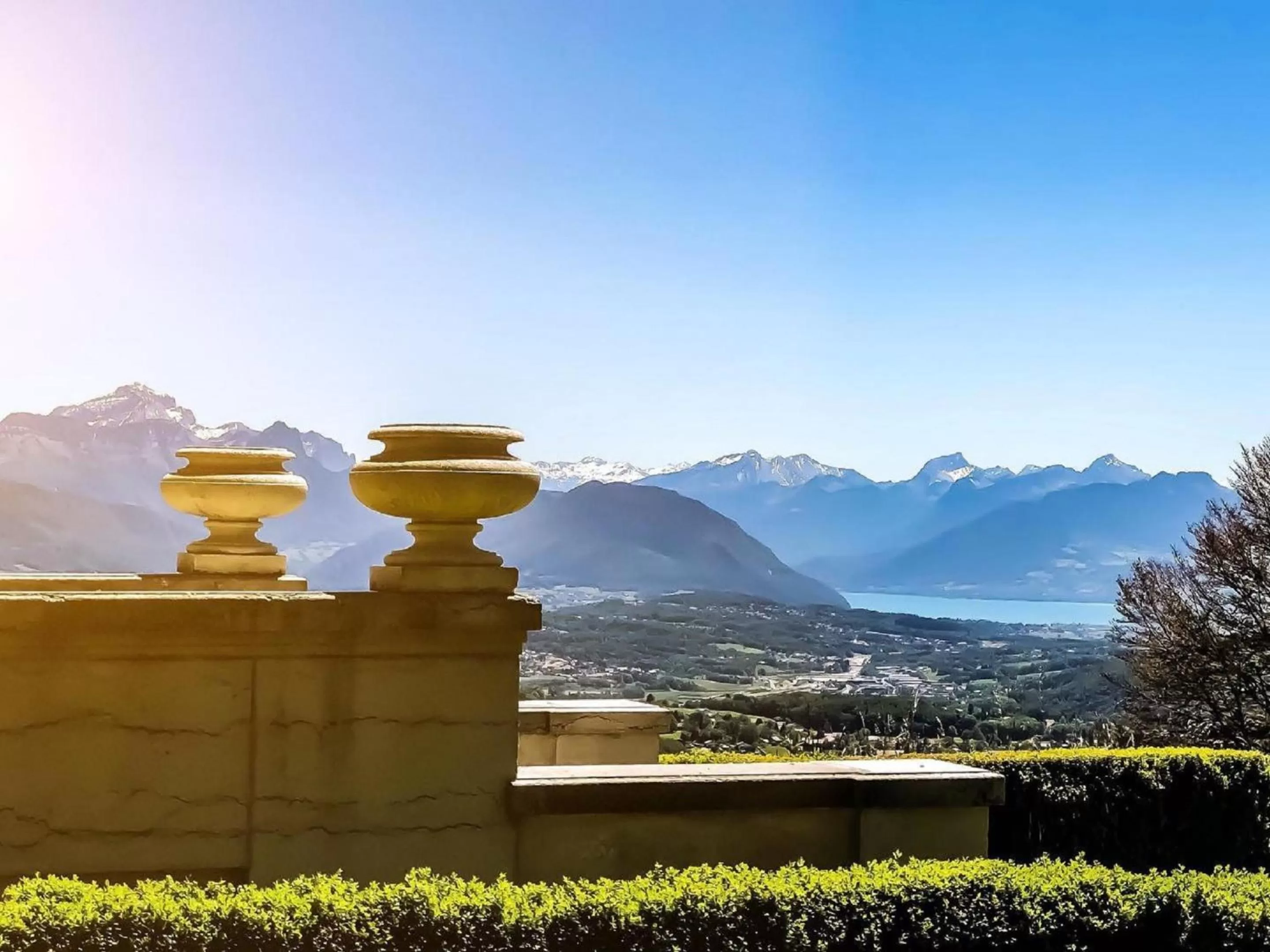 Natural landscape in Château des Avenieres - Relais & Châteaux