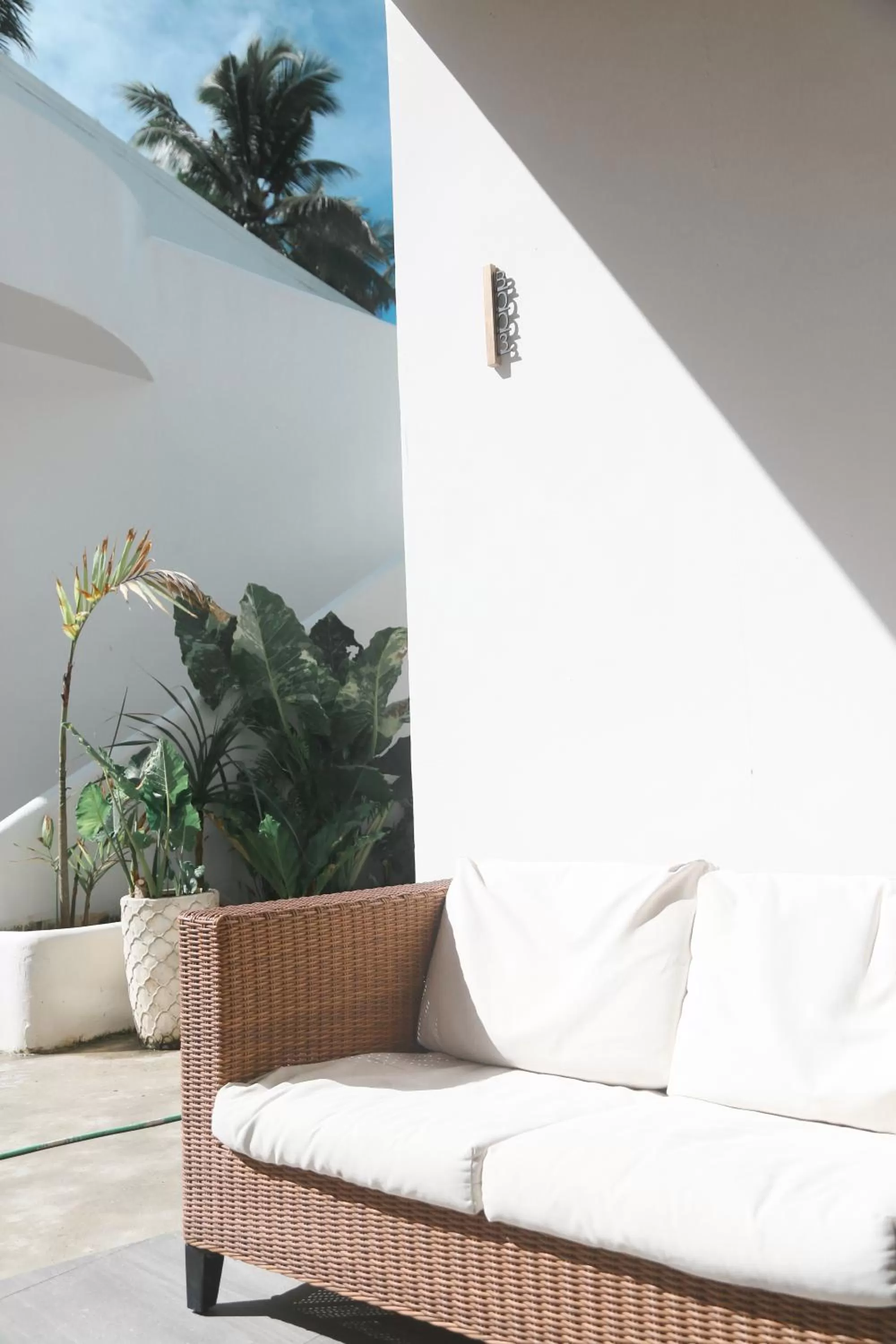 Seating area in Bassa nova villa