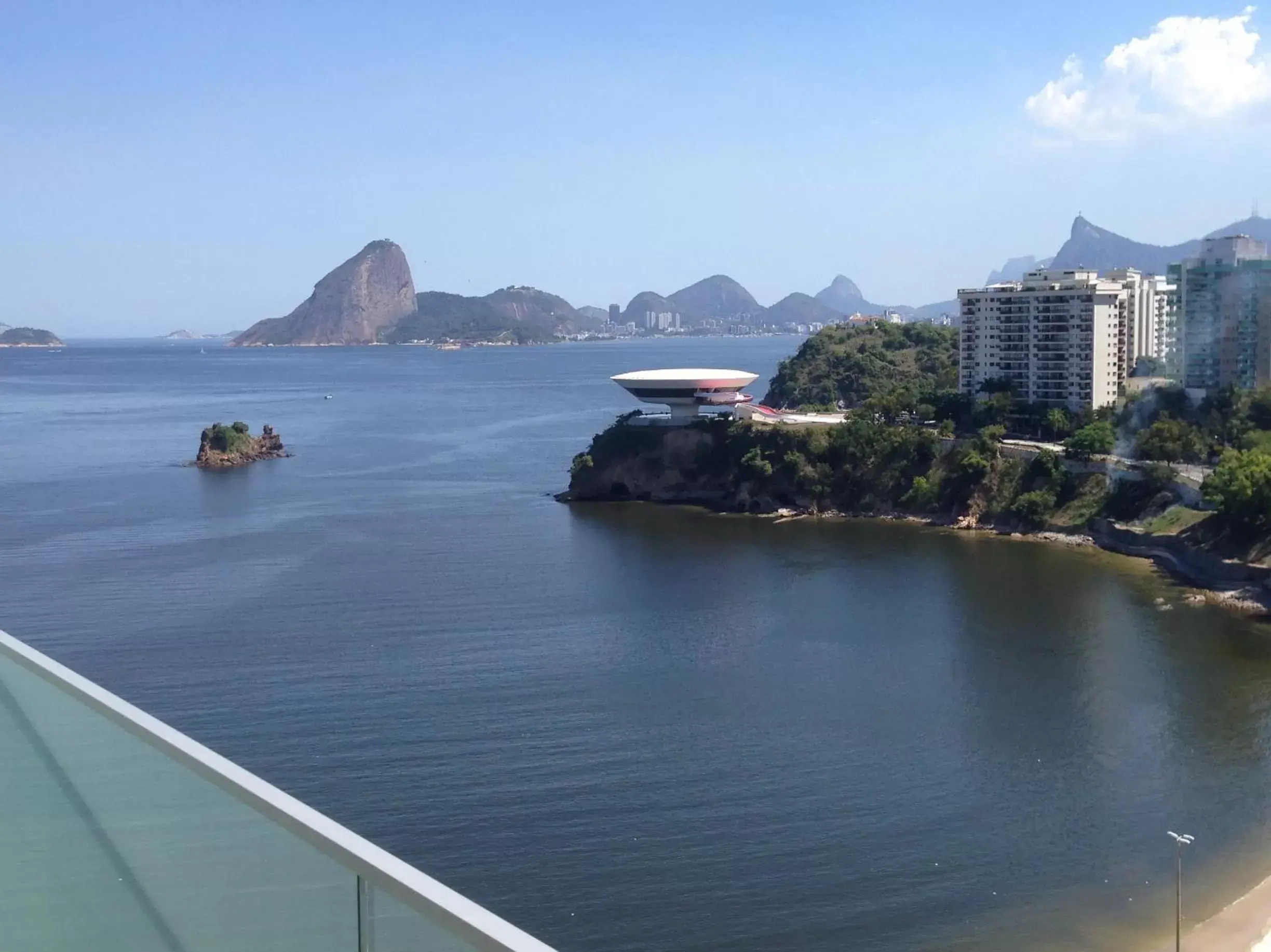 Bird's eye view in H Niteroi Hotel