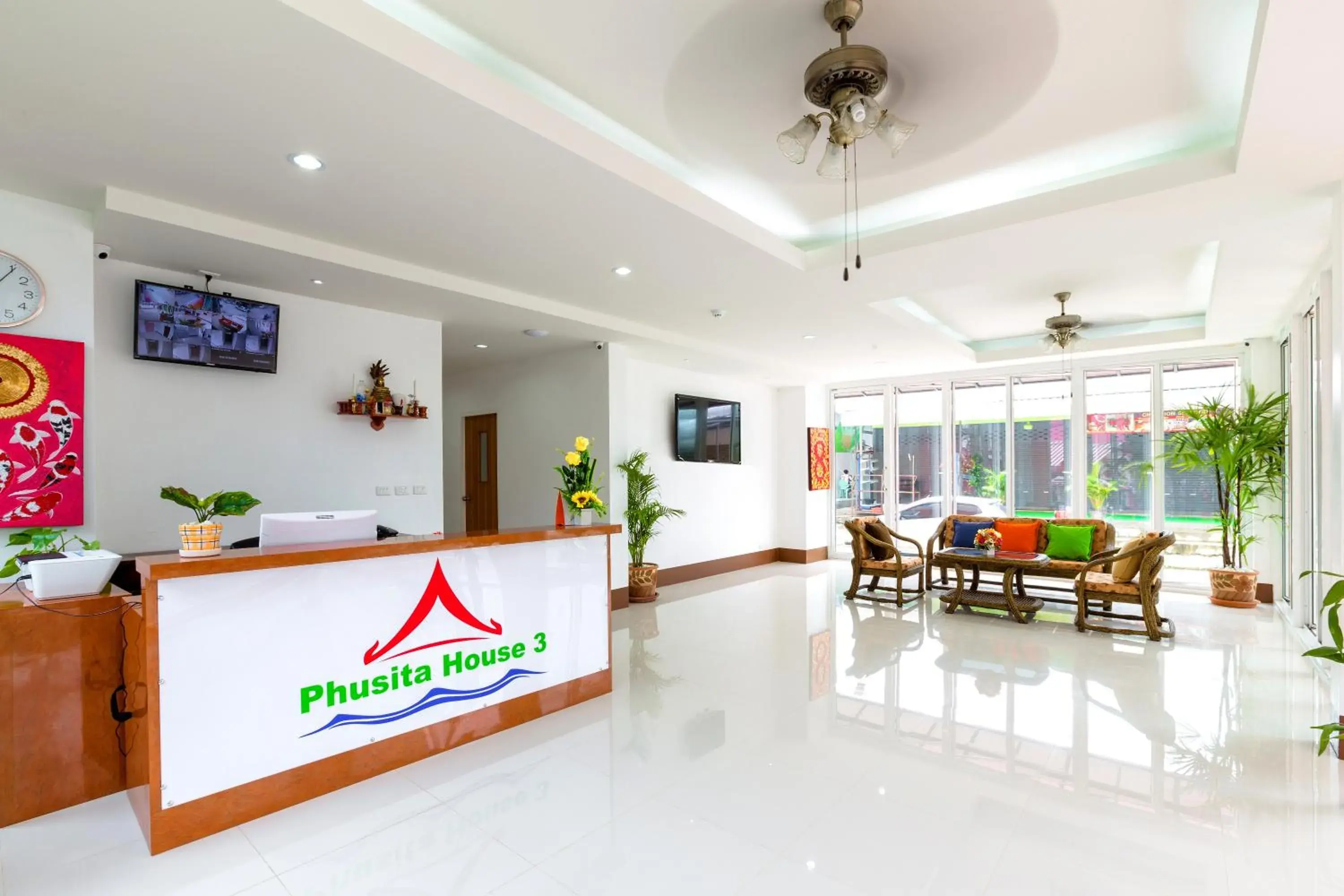 Lobby or reception in Phusita Hotel - SHA Certified Lobby or reception in Phusita Hotel - SHA Certified