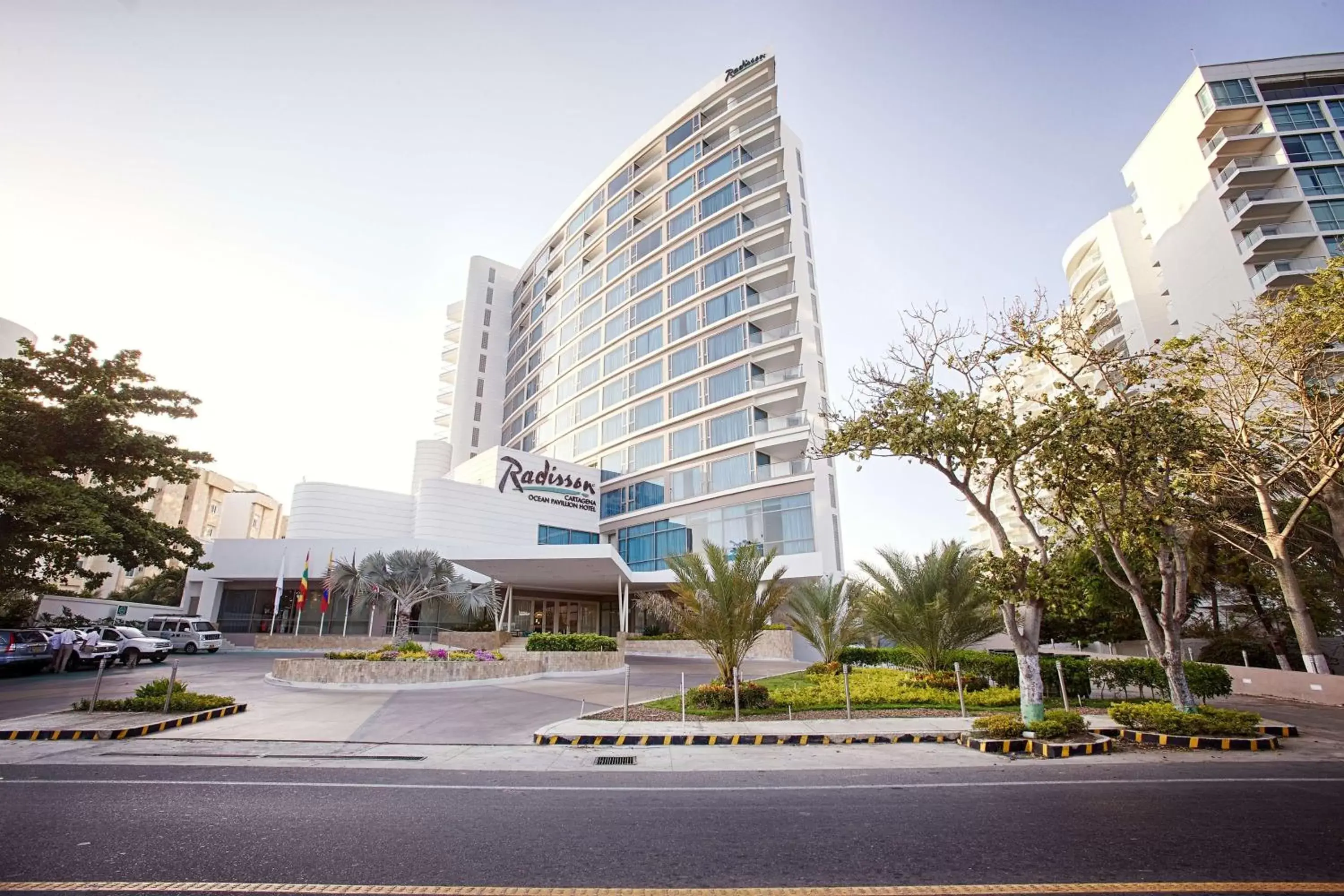 Property Building in Radisson Cartagena Ocean Pavillion Hotel