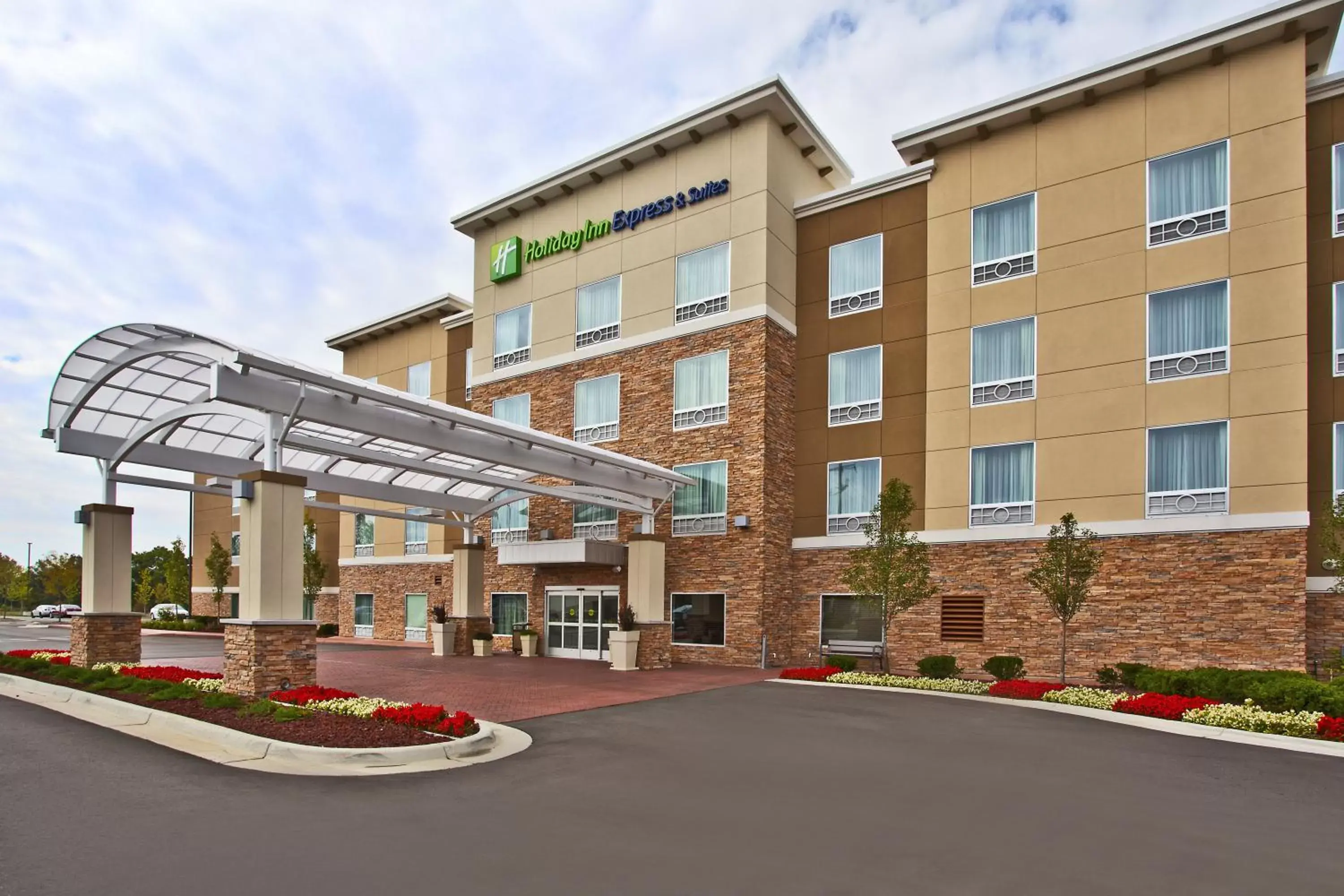 Property building in Holiday Inn Express Hotel & Suites Ann Arbor West, an IHG Hotel