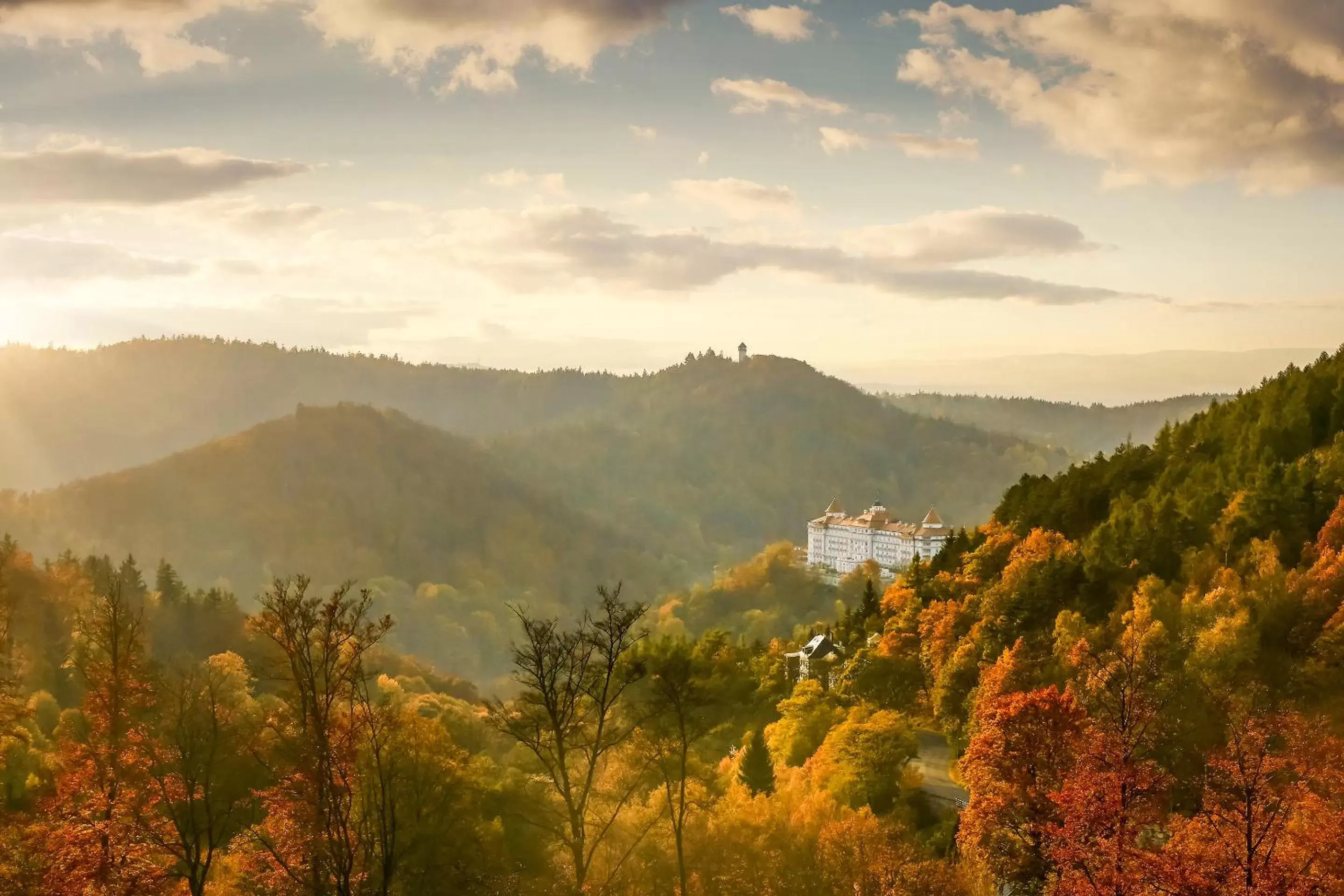 Natural landscape in Spa Hotel Imperial