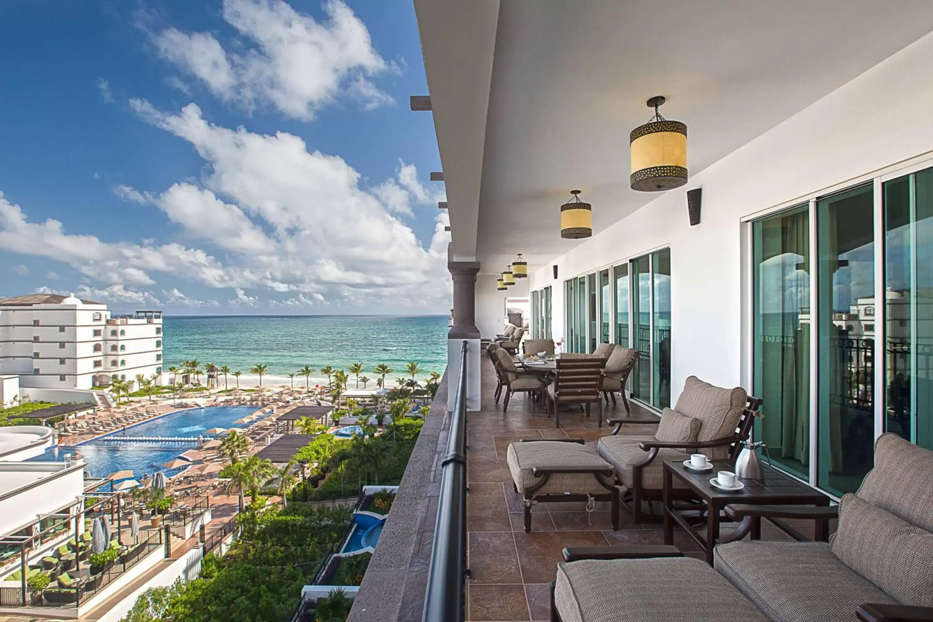Balcony/Terrace in Grand Residences Riviera Cancun, All Inclusive