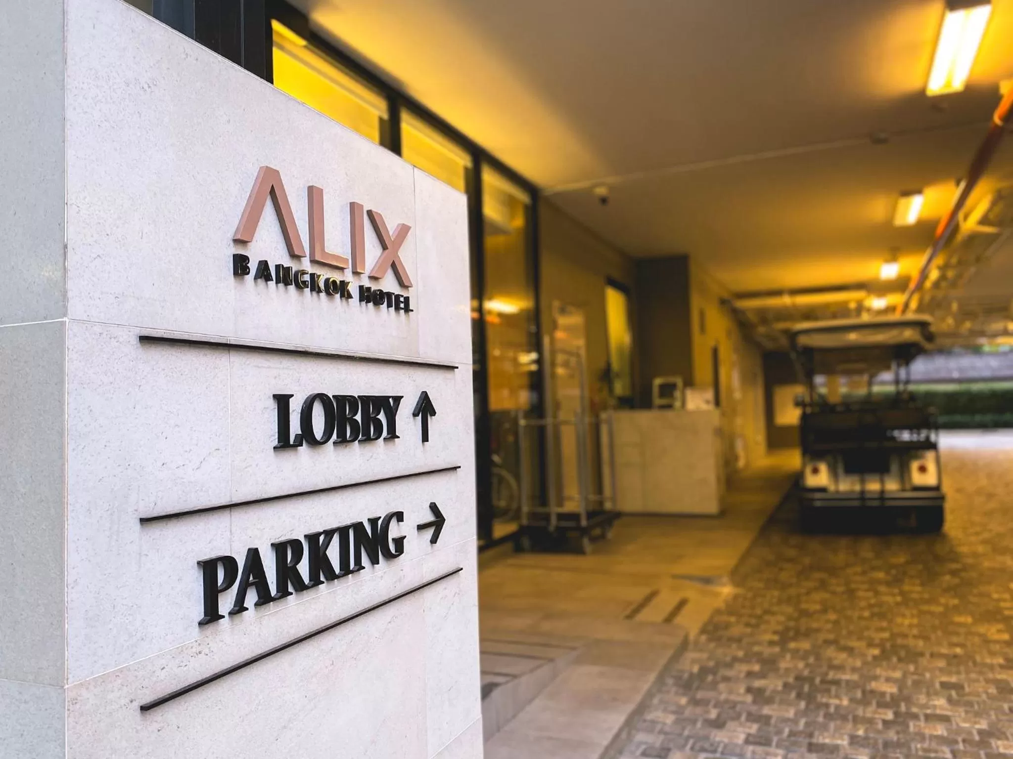 Property building in Alix Bangkok Hotel