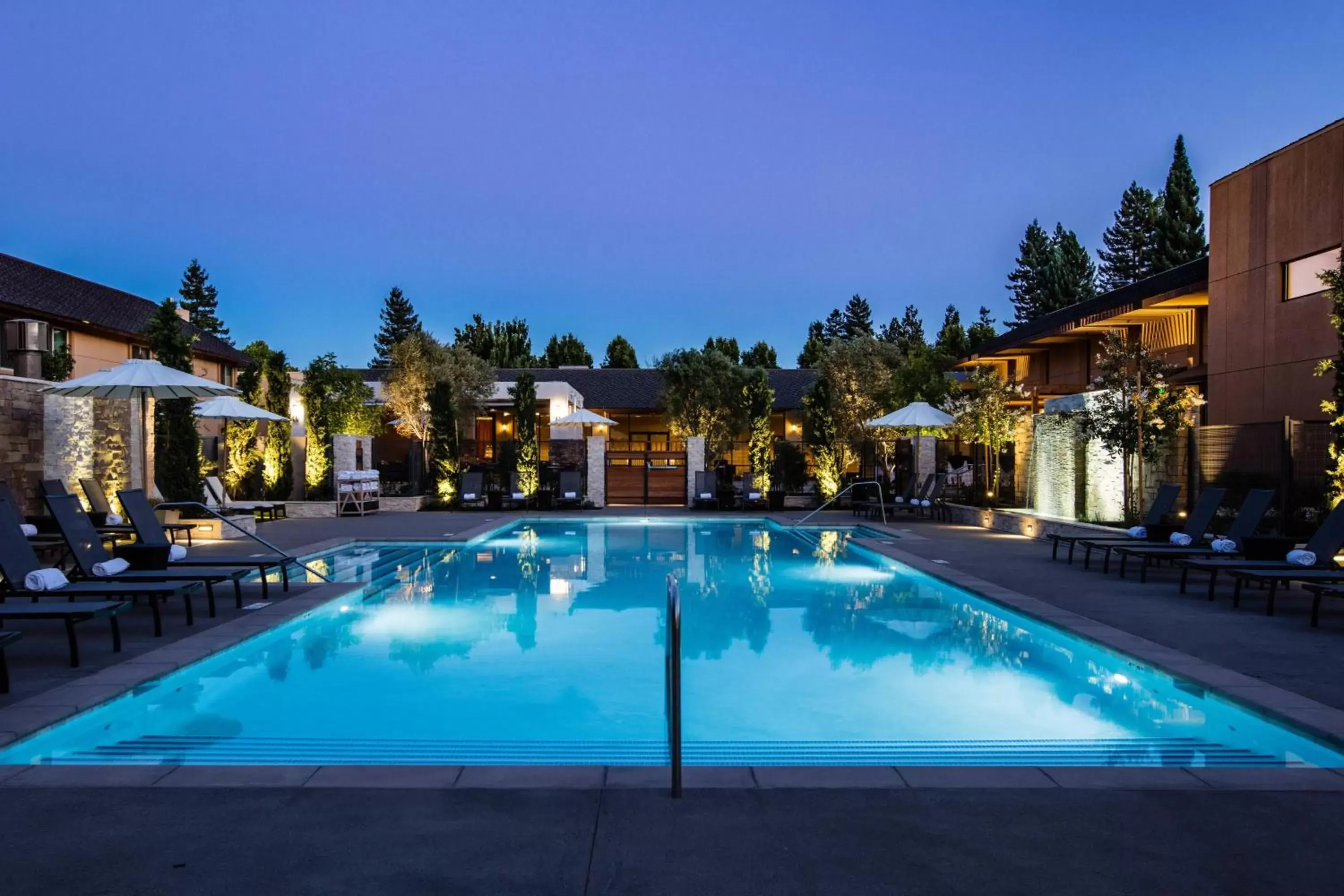 Swimming Pool in Marriott Napa Valley Hotel & Spa