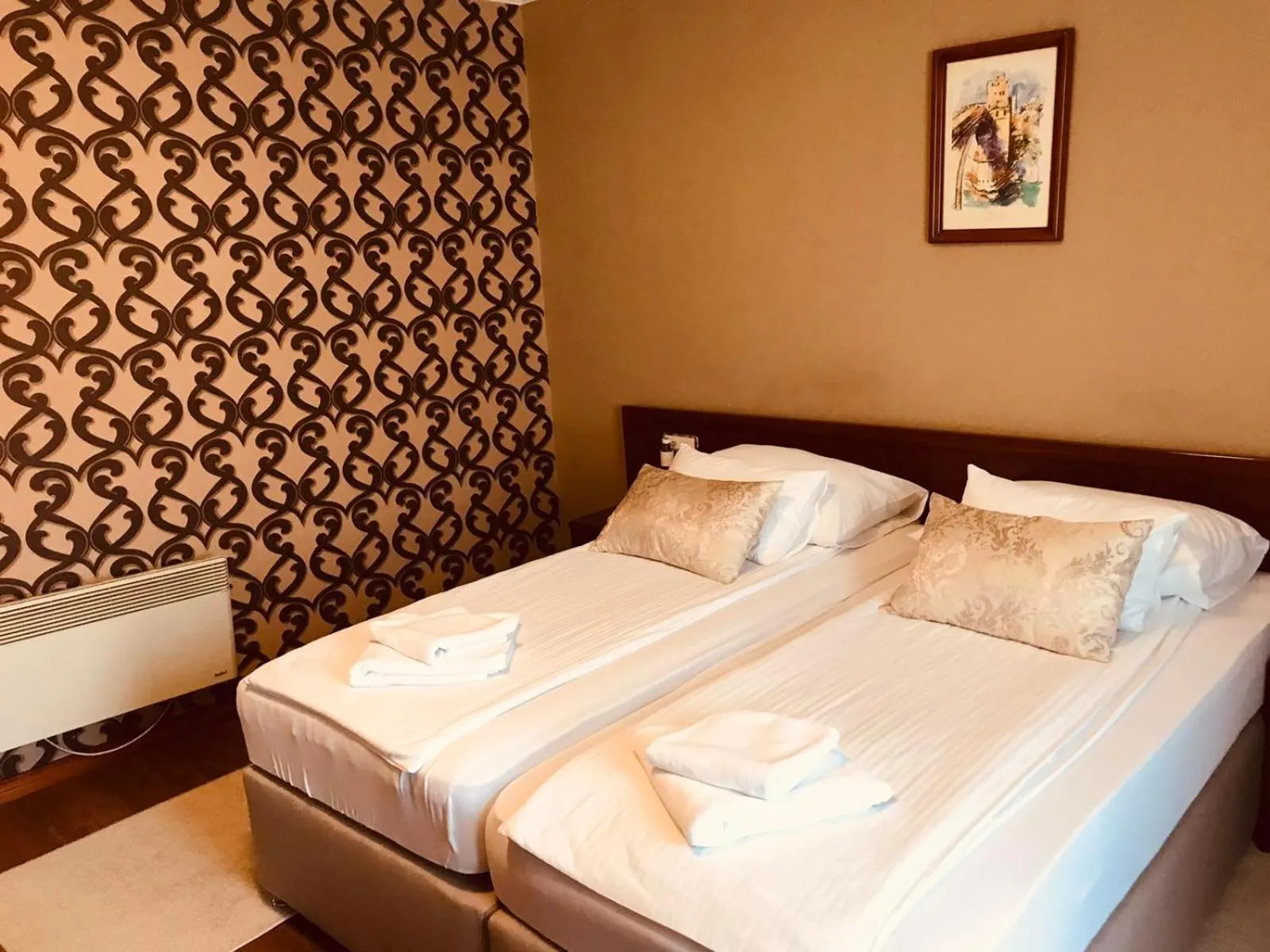 Bed in Hotel Bristol