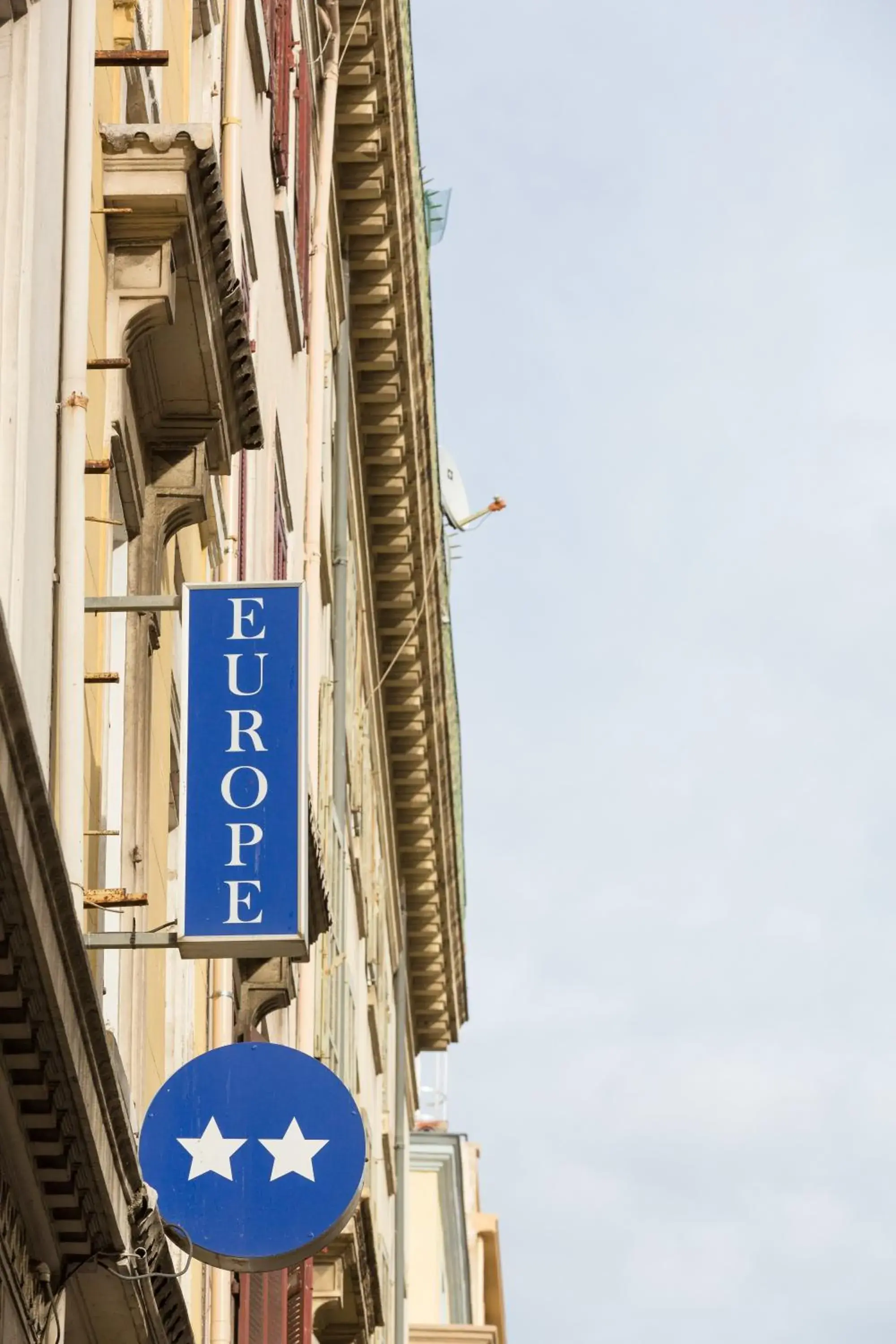 Decorative detail in Europe Hotel Vieux Port