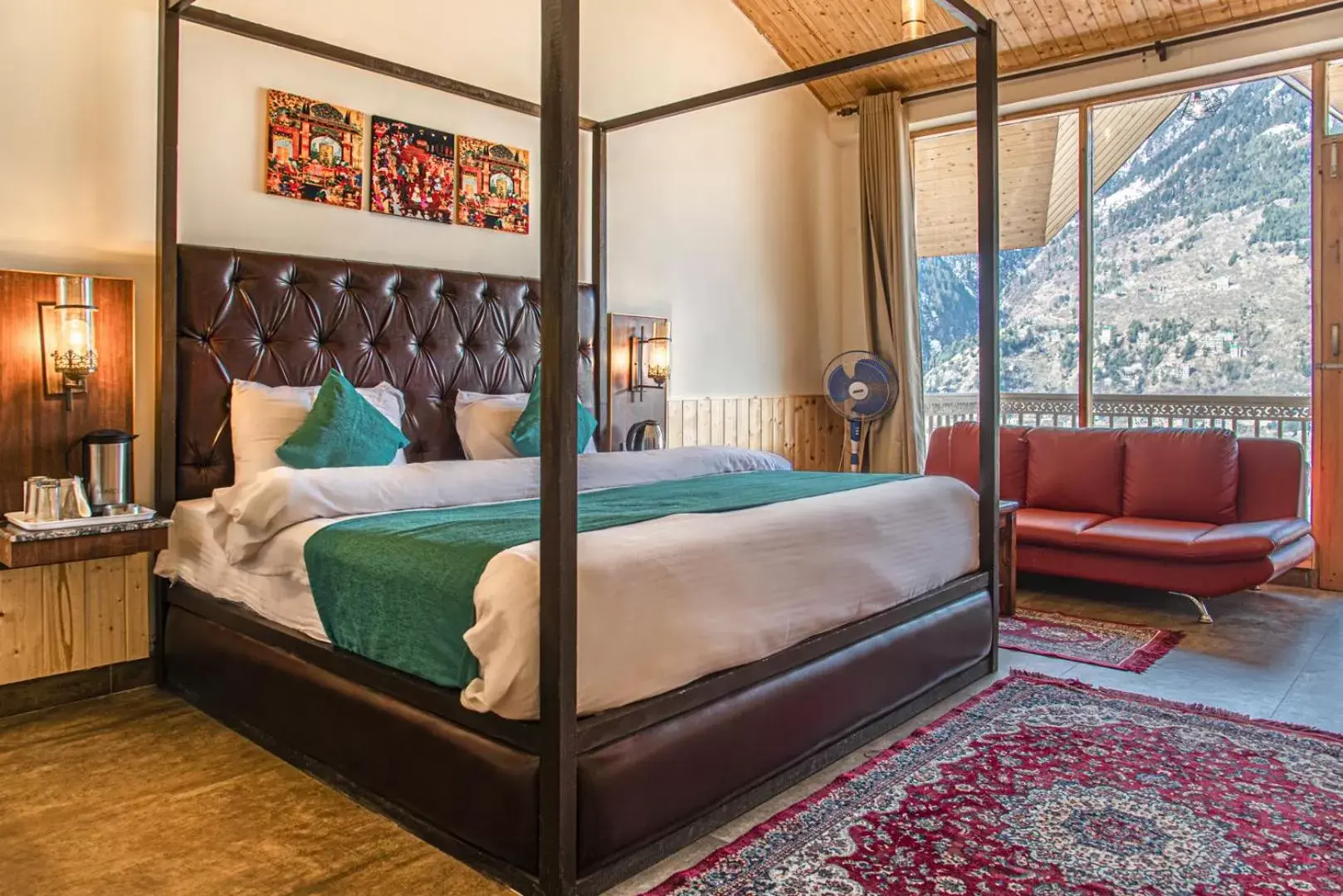 Superior Queen Room in Echor Himalayan Heights Manali Superior Queen Room in Echor Himalayan Heights Manali