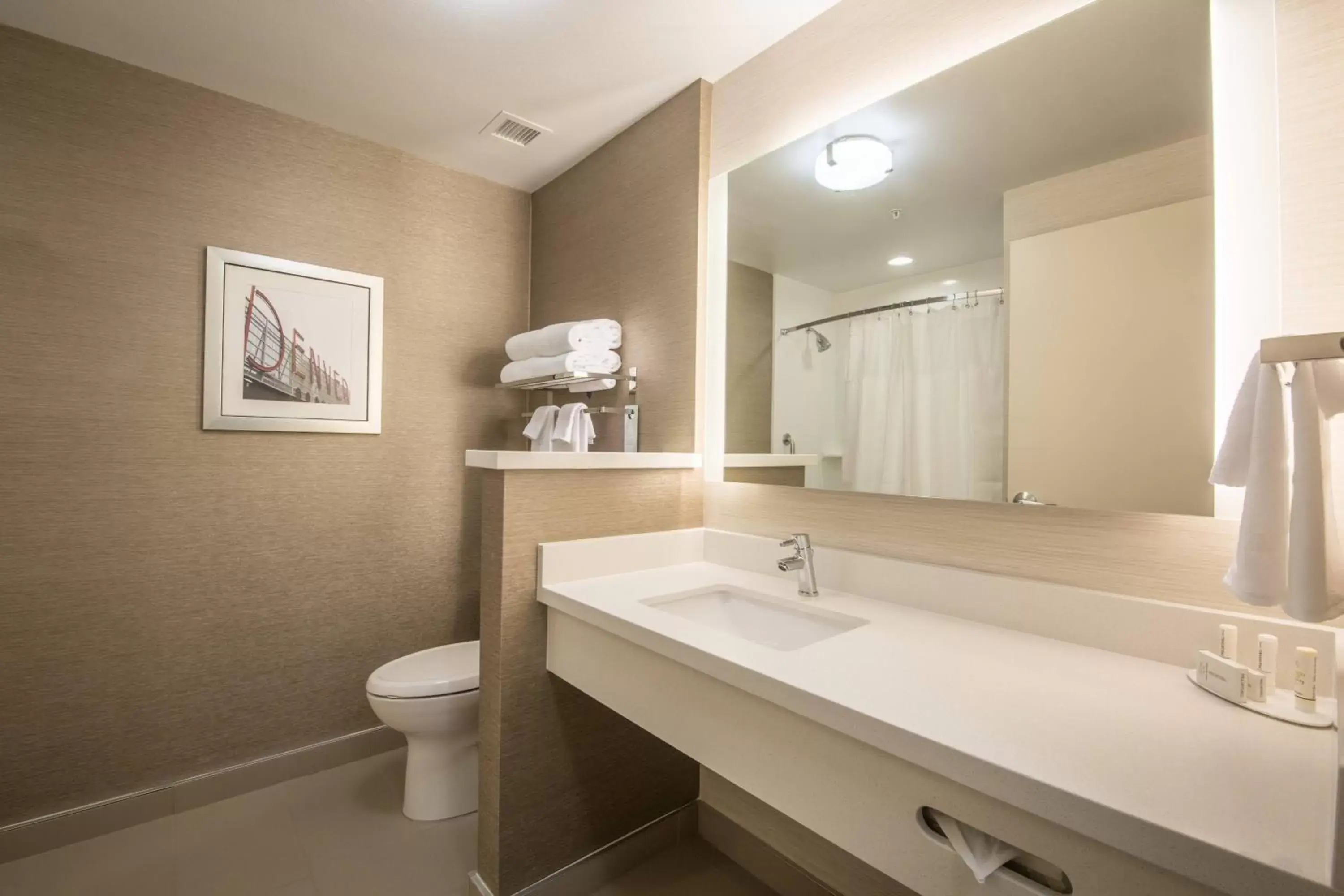 Bathroom in Fairfield by Marriott Denver Downtown