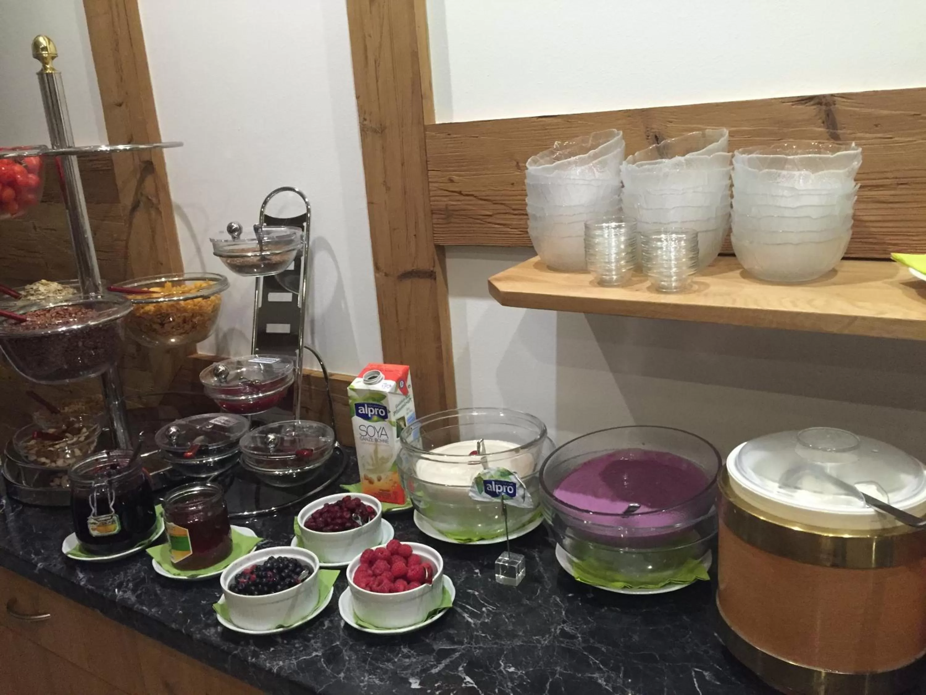 Food and drinks in Pension Wachau