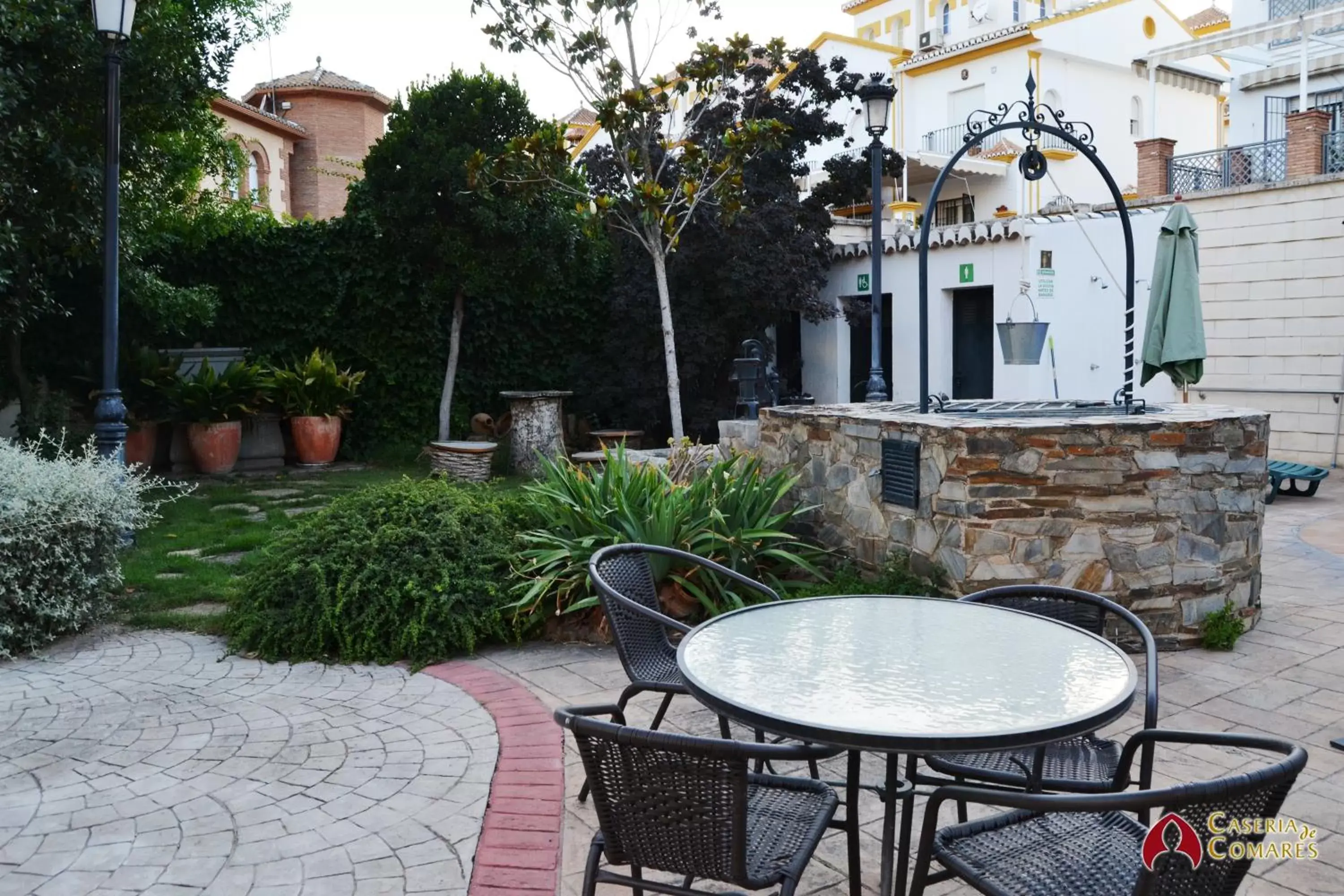 Garden in APARTAMENTOS CASERIA DE COMARES