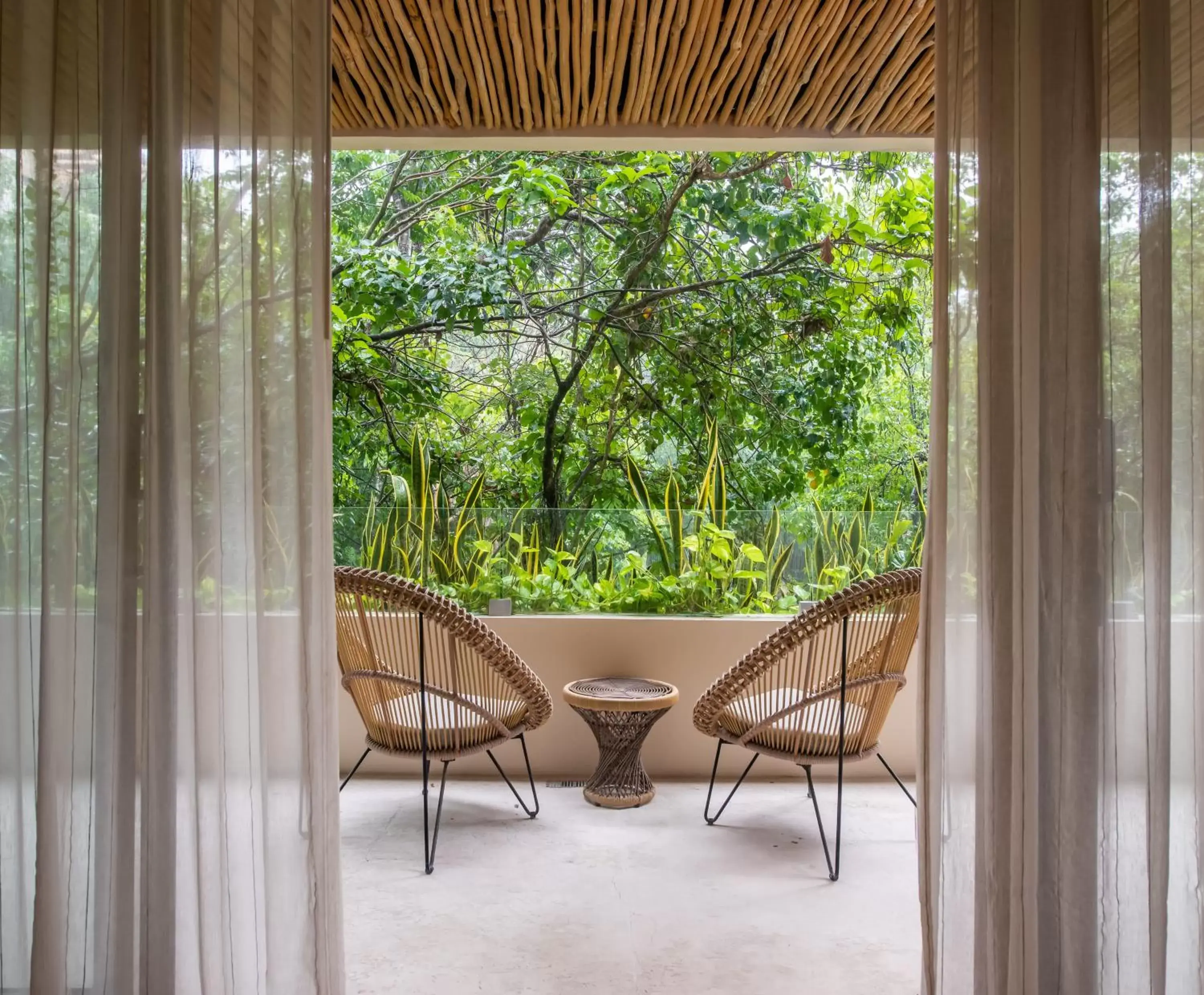 Balcony/Terrace in Copal Tulum Hotel