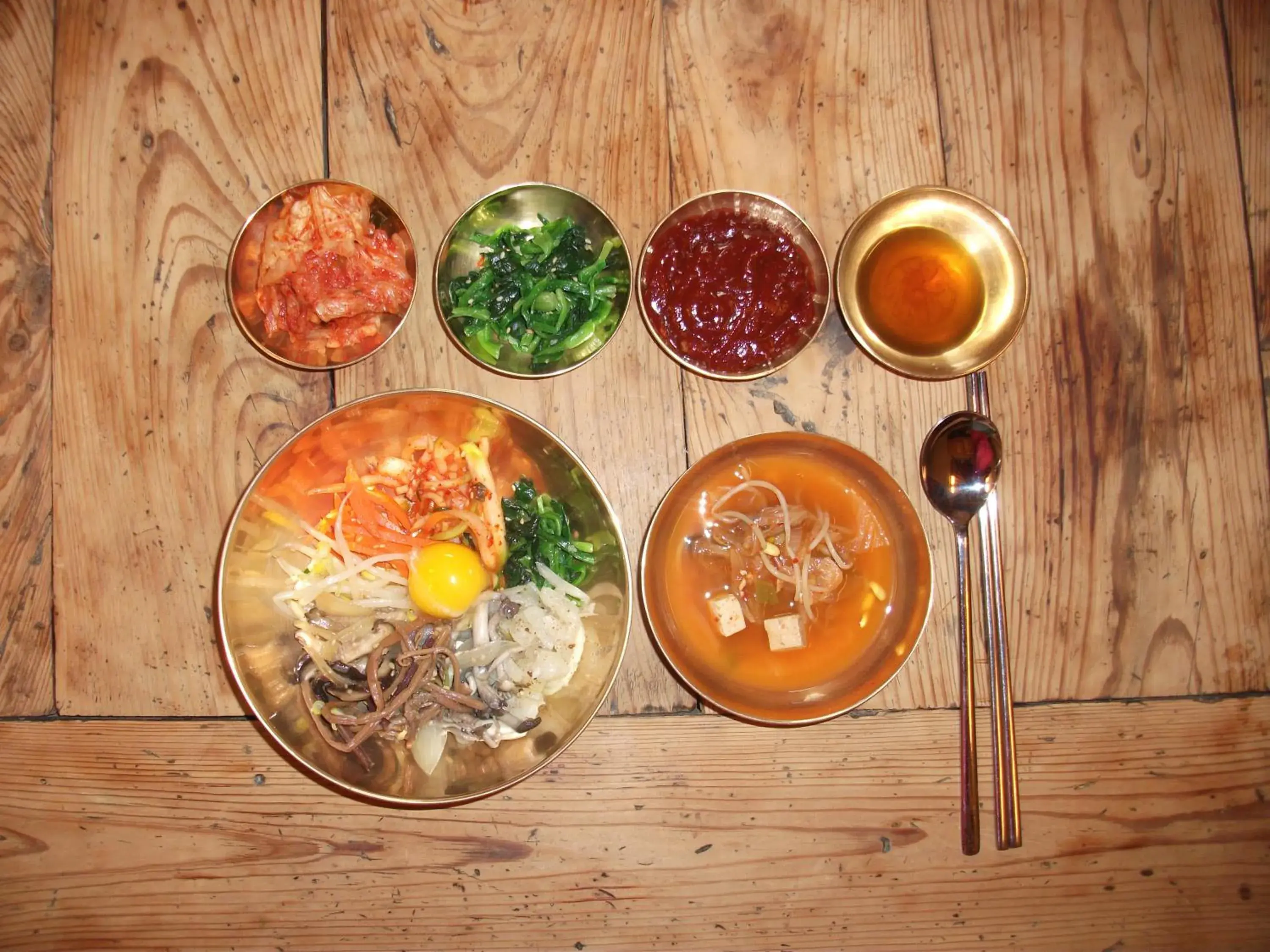 Food and drinks in Bukchon Sosunjae Hanok Guesthouse