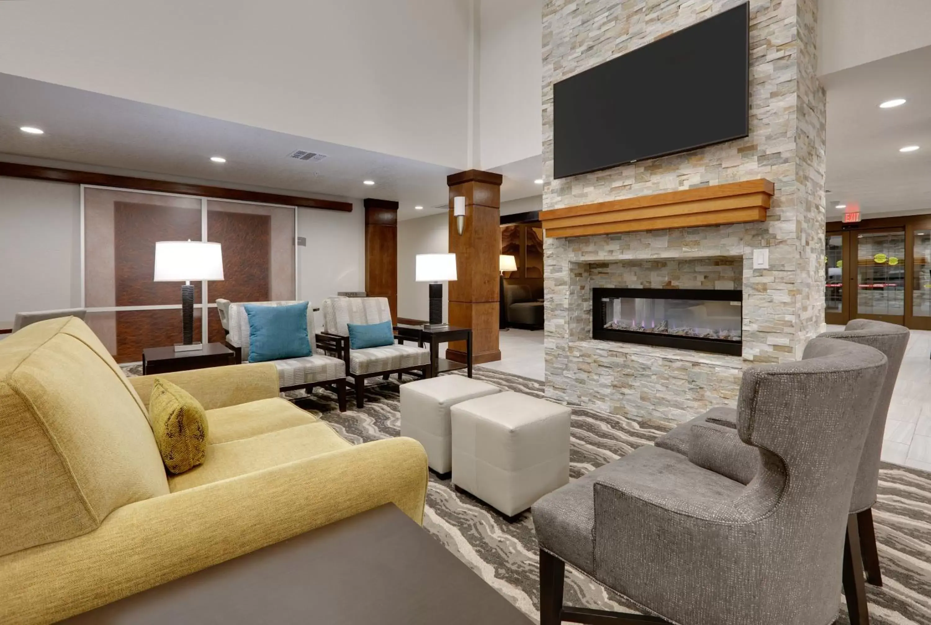 Property building, Seating Area in Staybridge Suites - San Antonio - Schertz, an IHG Hotel