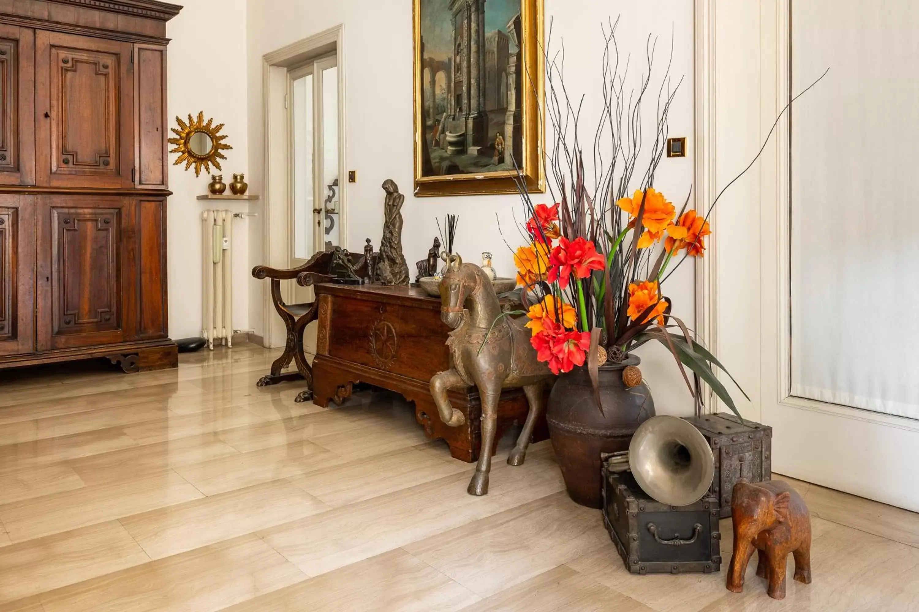 Seating Area in Italy Prestigious Guest House