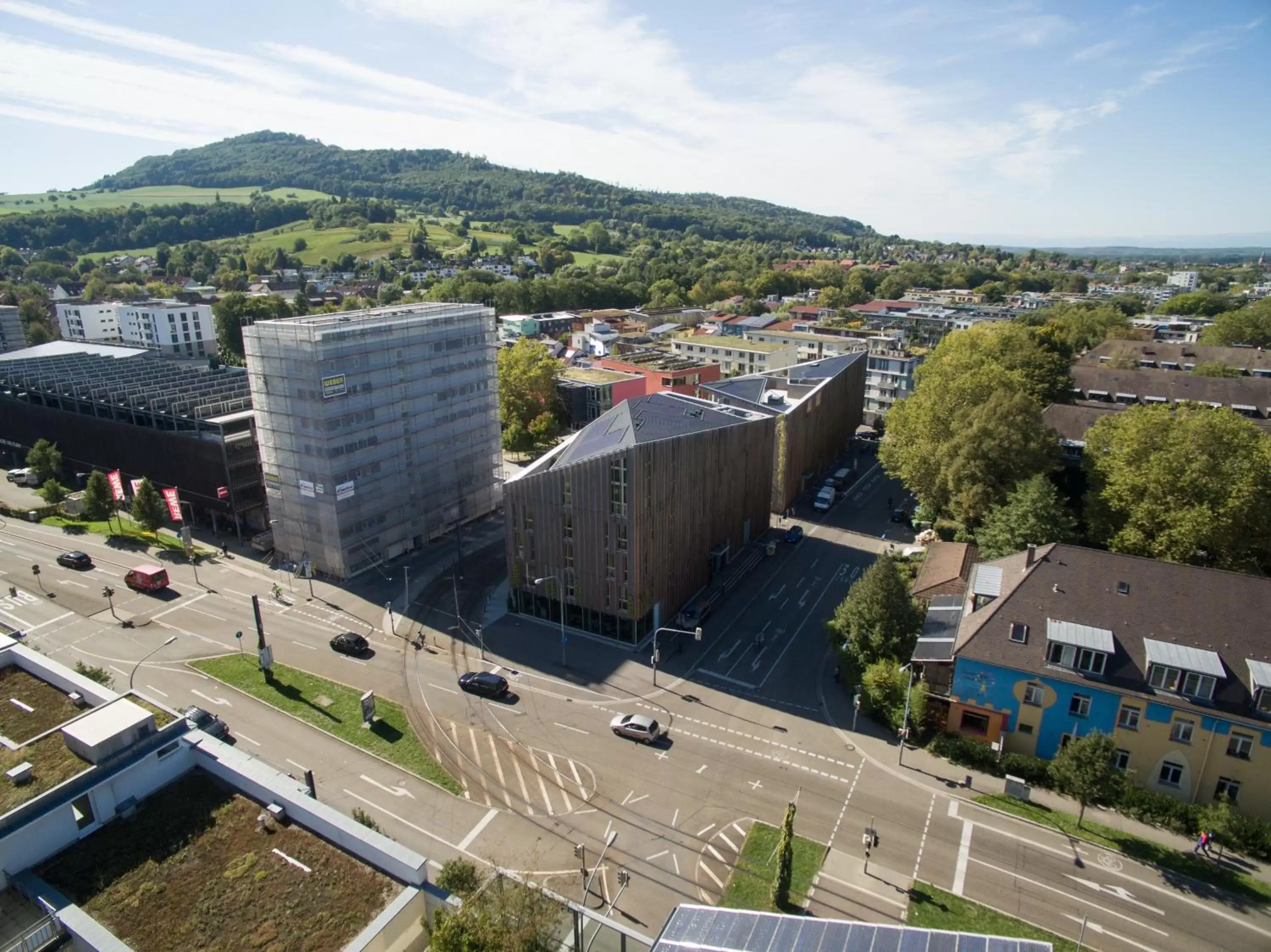 Bird's eye view, Bird's-eye View in Green City Hotel Vauban