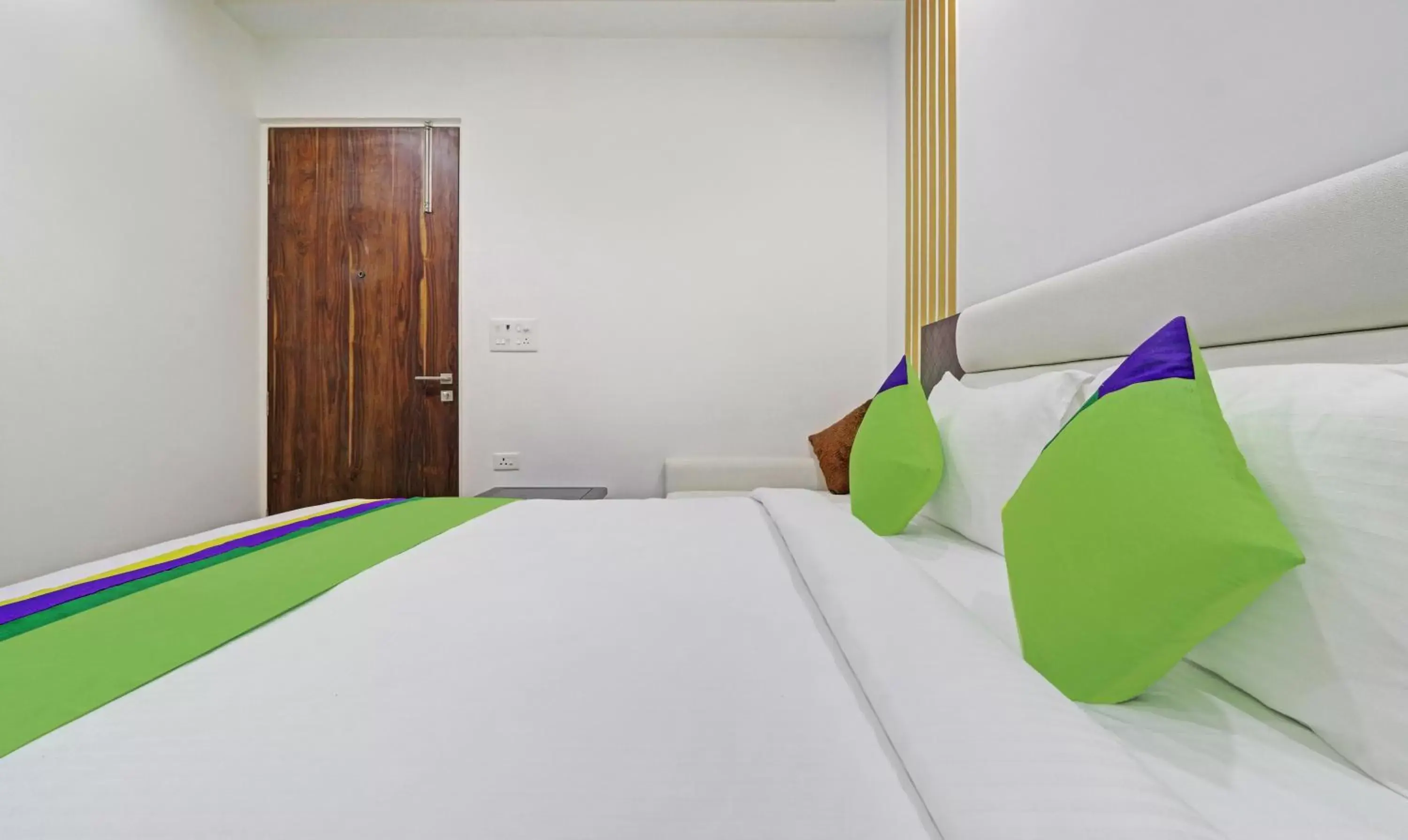 Bedroom, Bed in Treebo Kanopy Greens Bedroom, Bed in Treebo Kanopy Greens