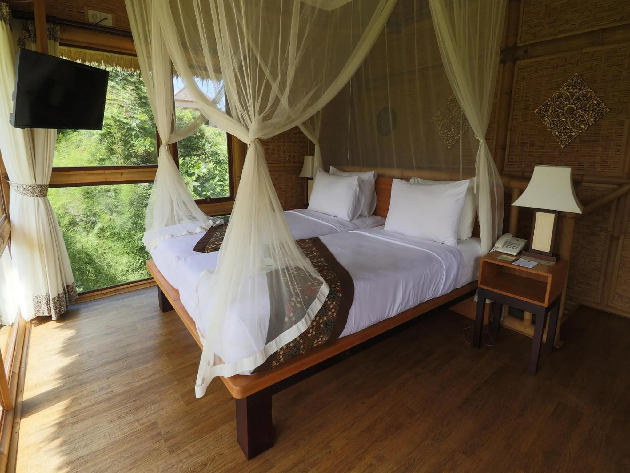 Bed in Biyukukung Suite & Spa