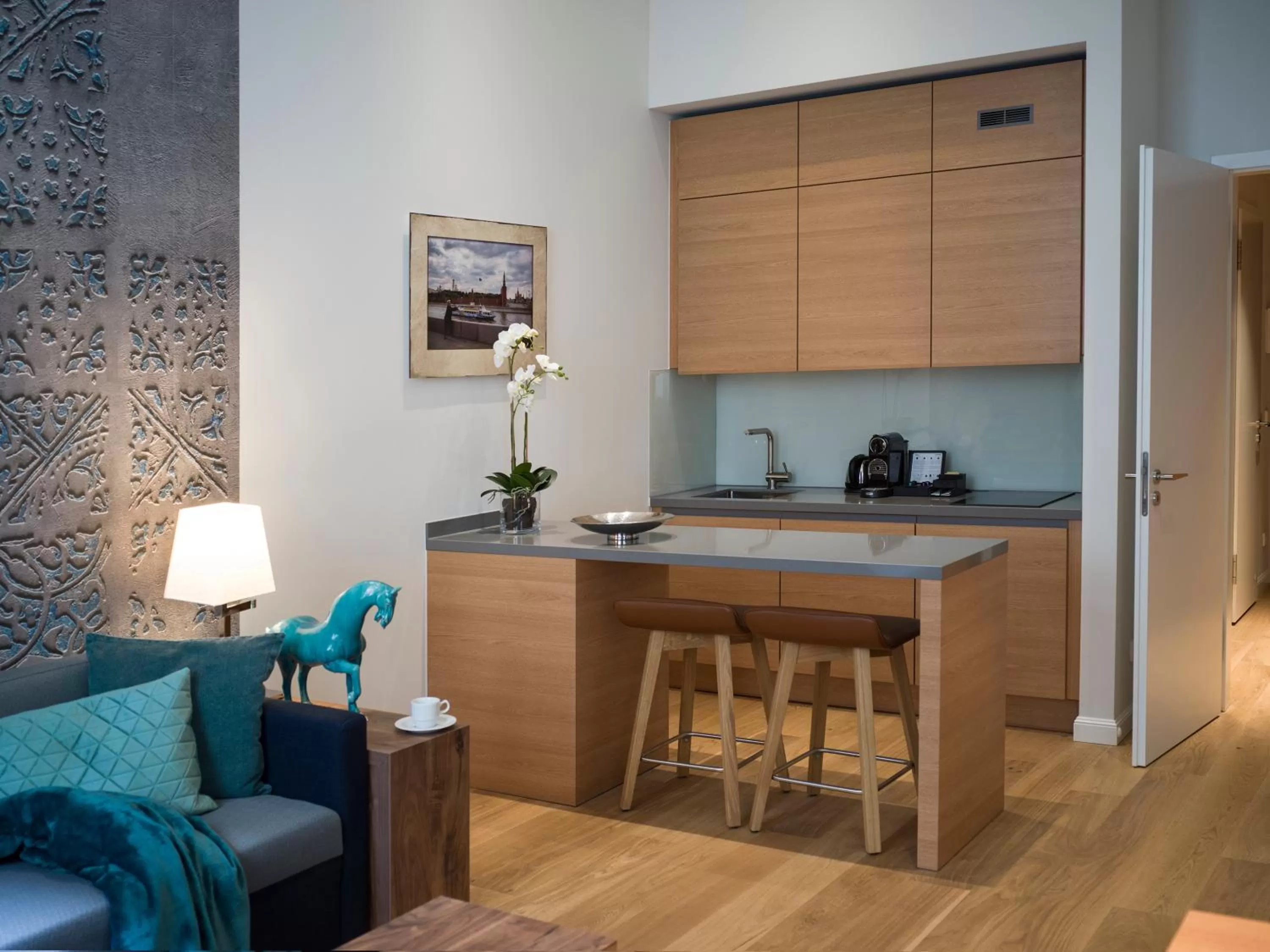 Kitchen or kitchenette in The Wellem, in The Unbound Collection by Hyatt