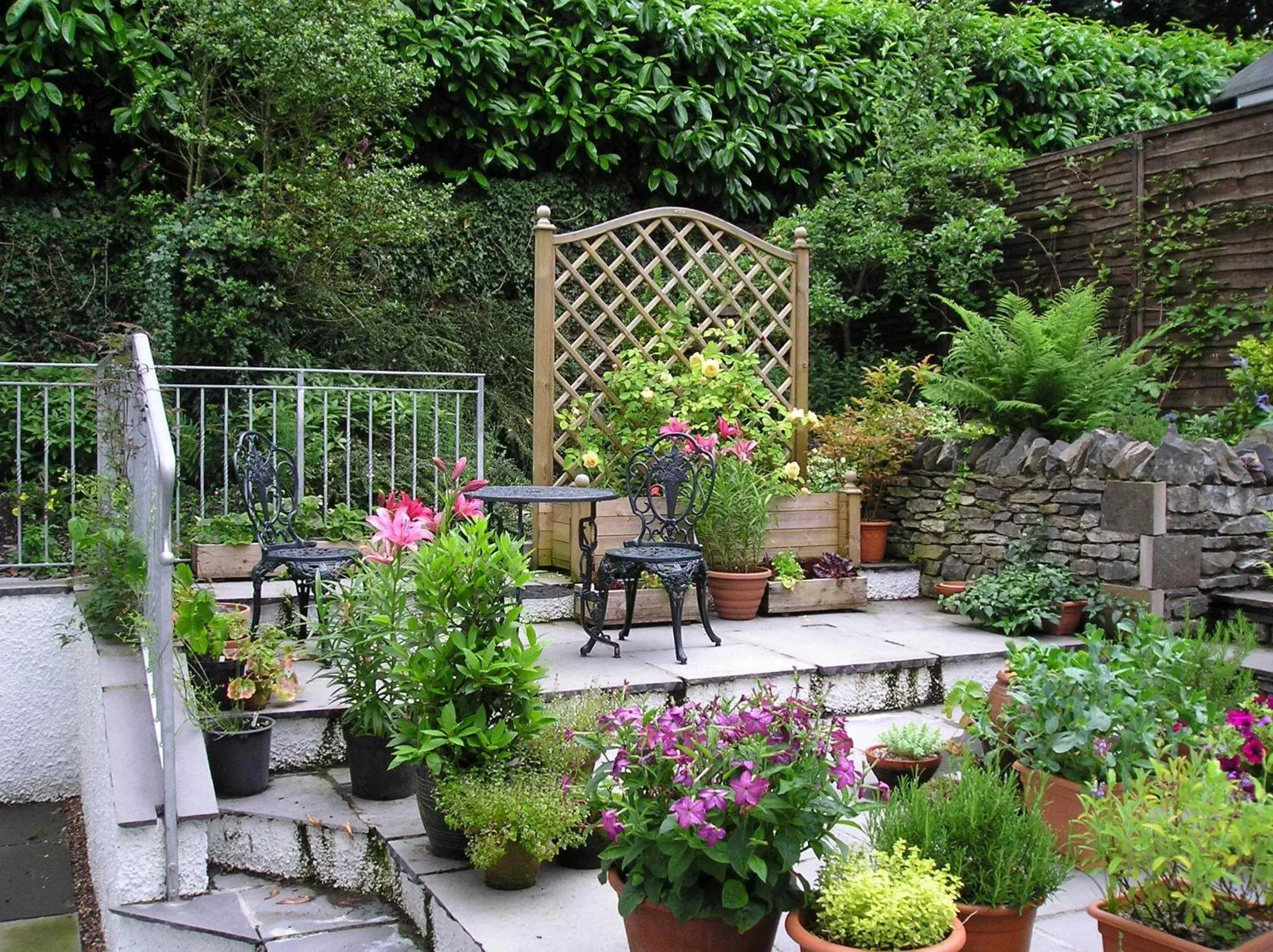 Patio in Storrs Gate House