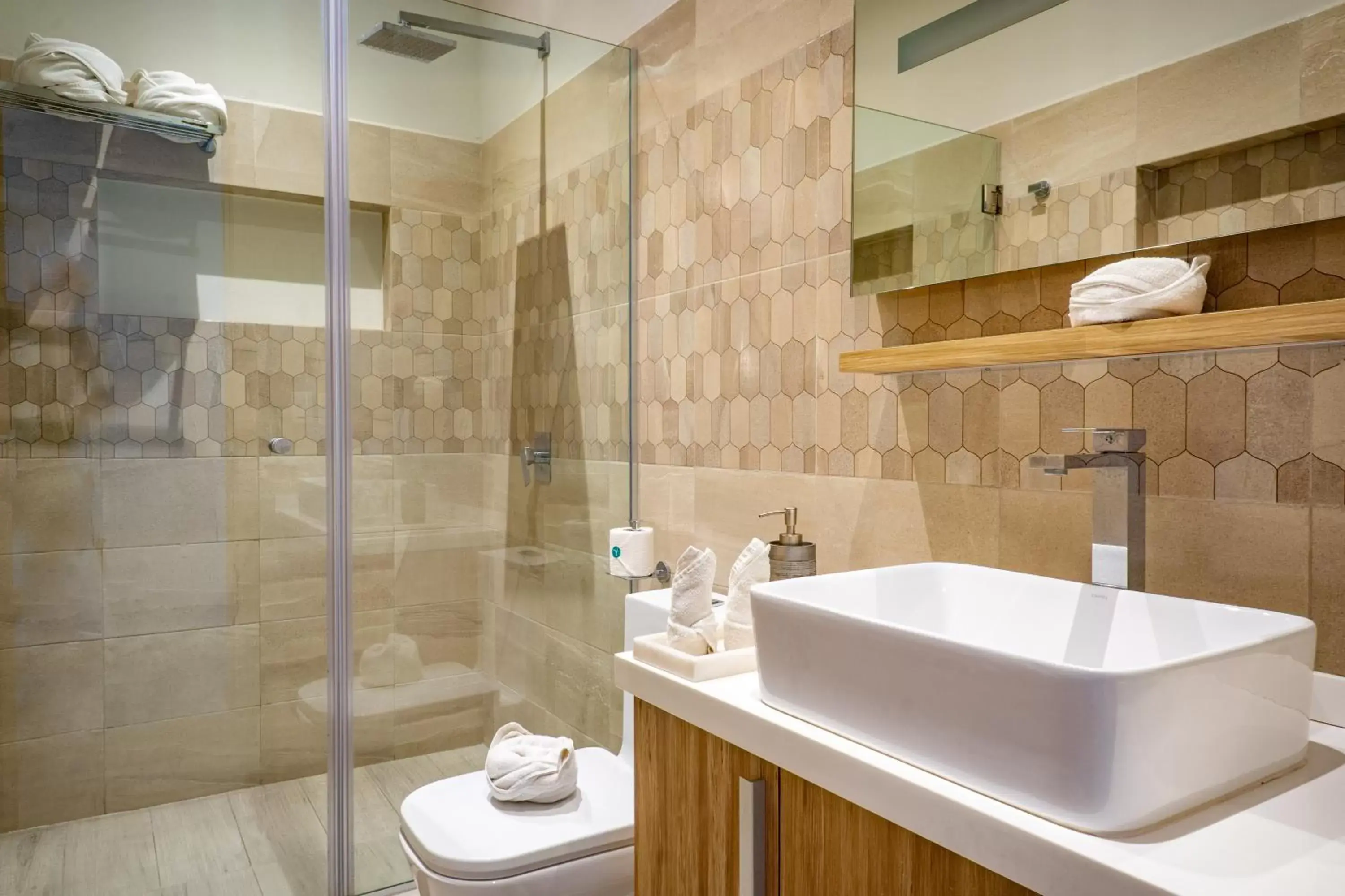 Bathroom in Opal Suites Apartments