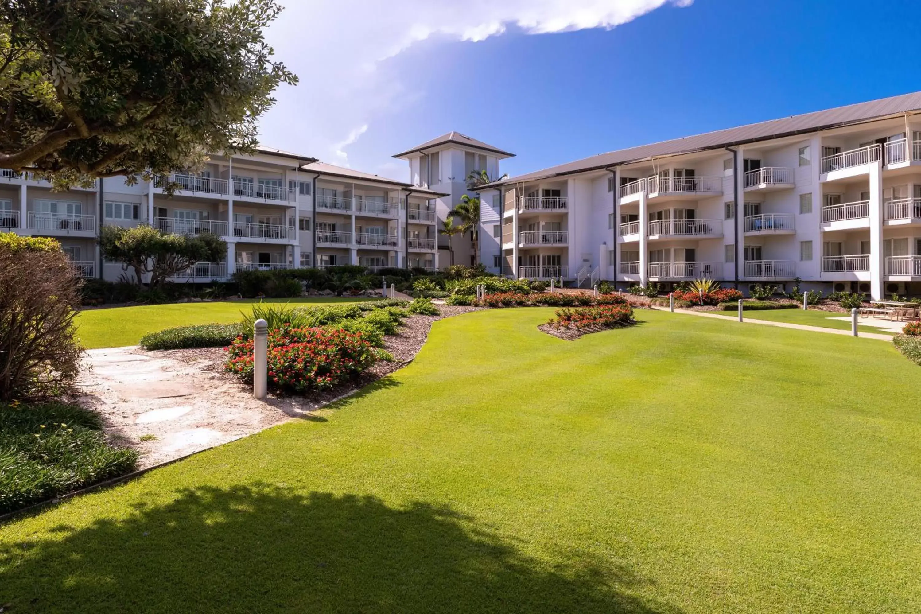 Garden, Property Building in Mantra on Salt Beach