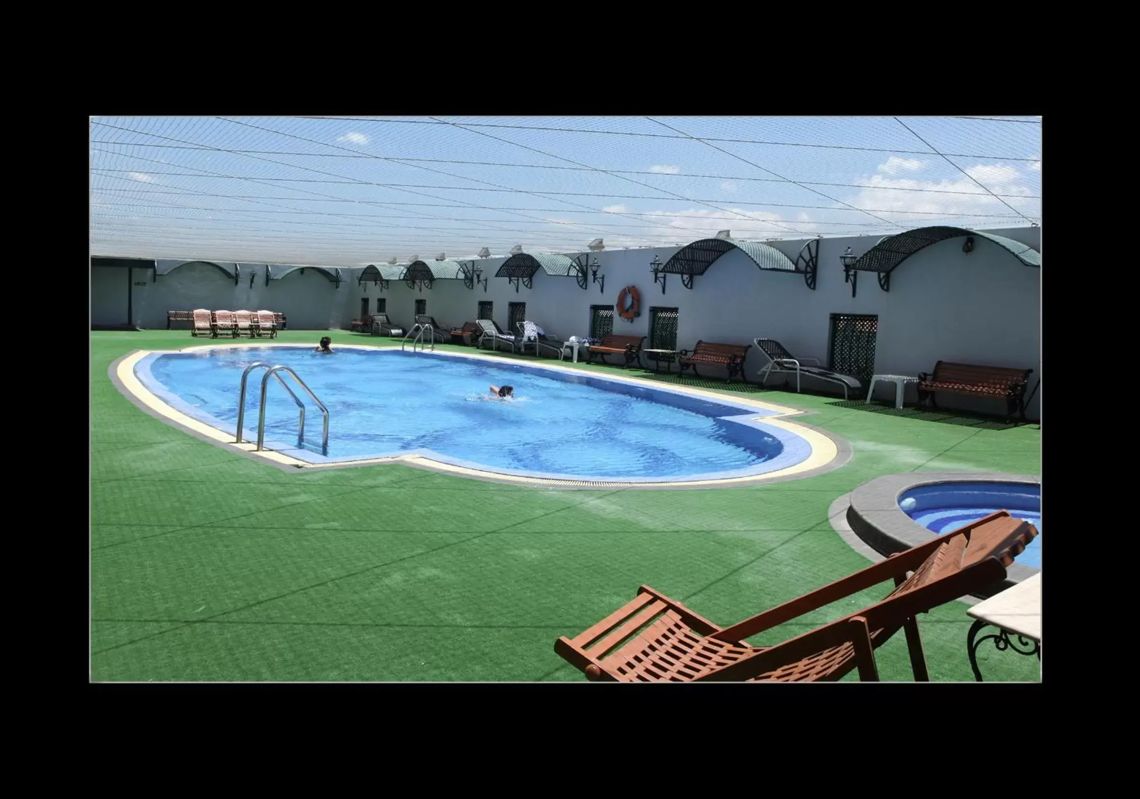 Swimming pool in The Residency Towers