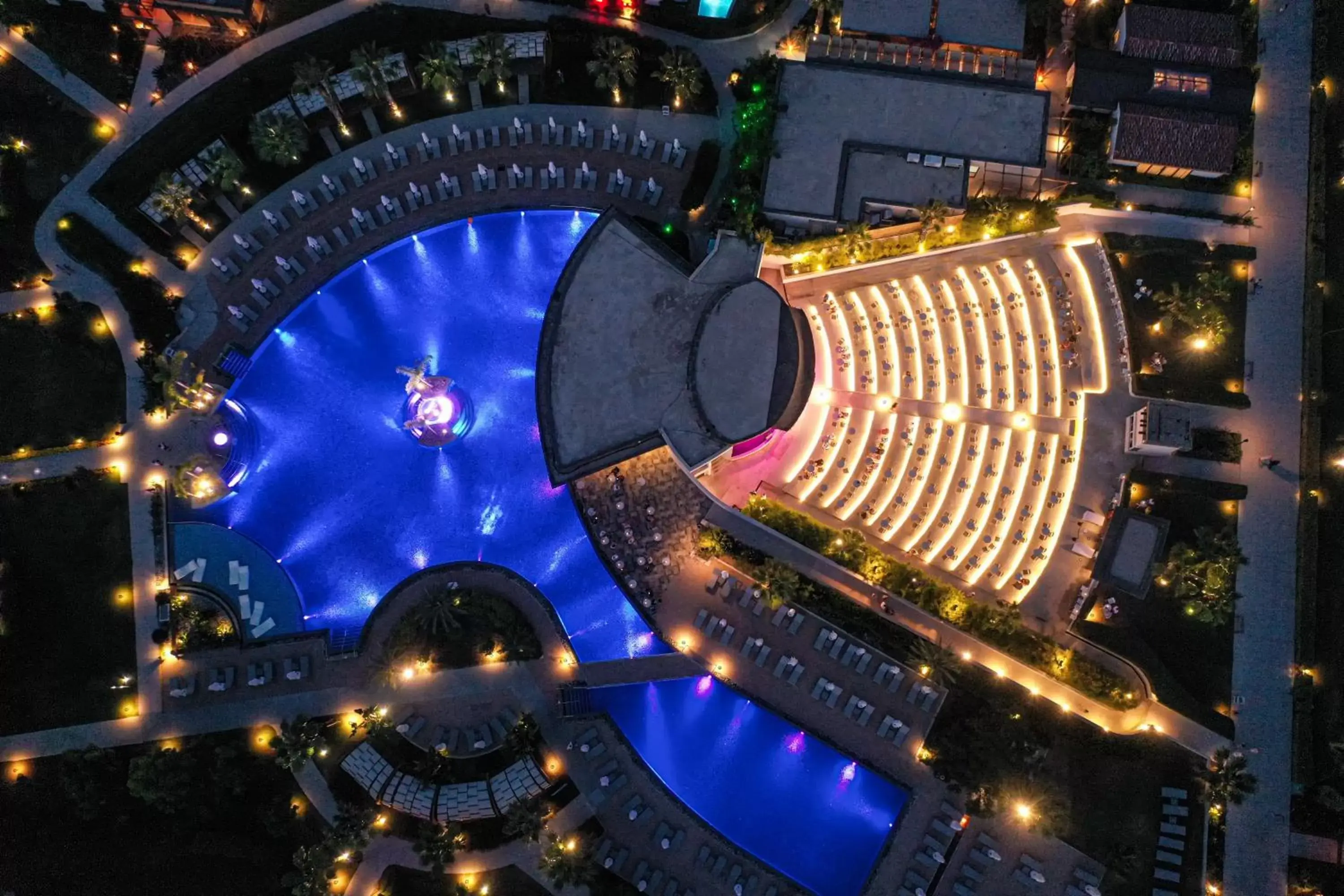 Bird's eye view, Pool View in Akra Fethiye Tui Blue Sensatori - Ultra All Inclusive