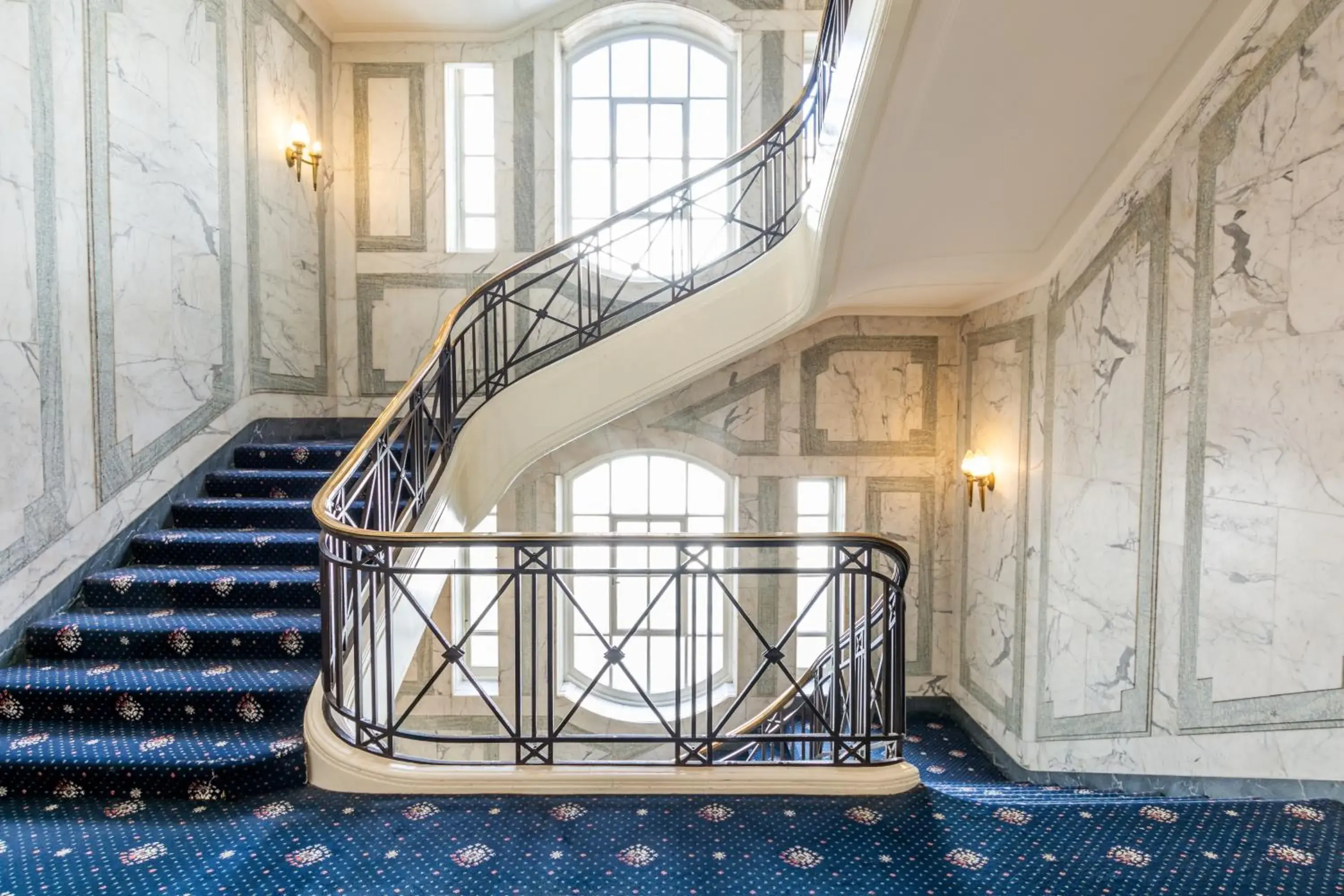 Decorative detail in Adelphi Hotel