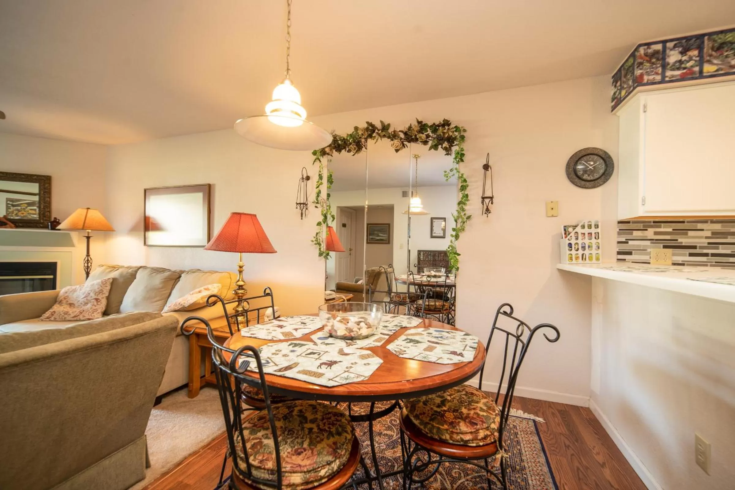 Living room in Pointe Royale Golf Resort