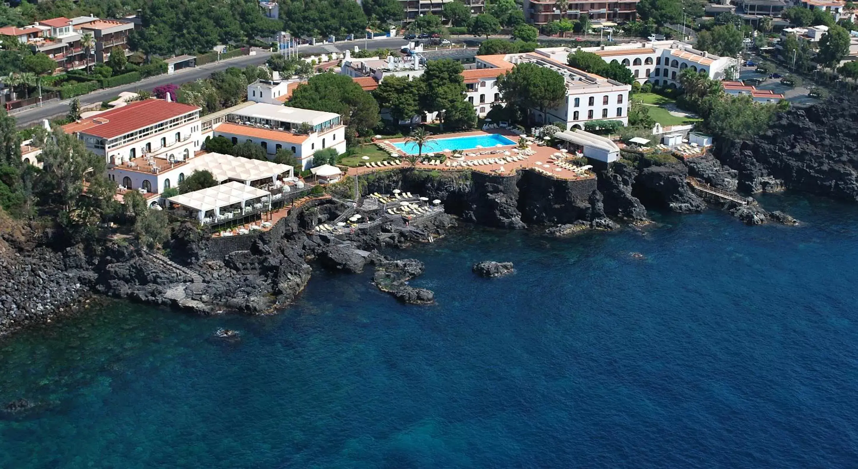 Area and facilities, Bird's-eye View in Grand Hotel Baia Verde