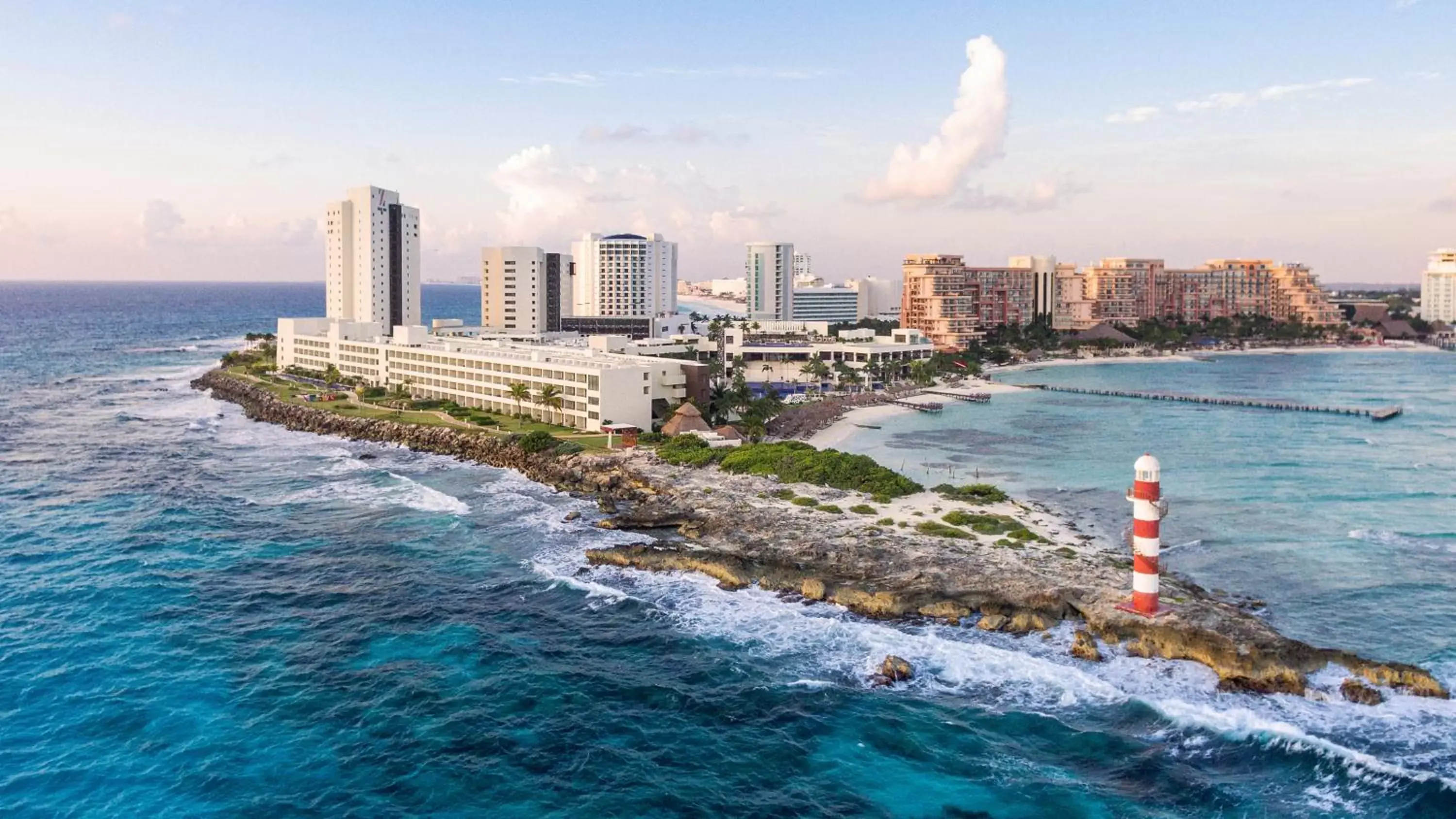 Bird's eye view in Hyatt Ziva Cancun