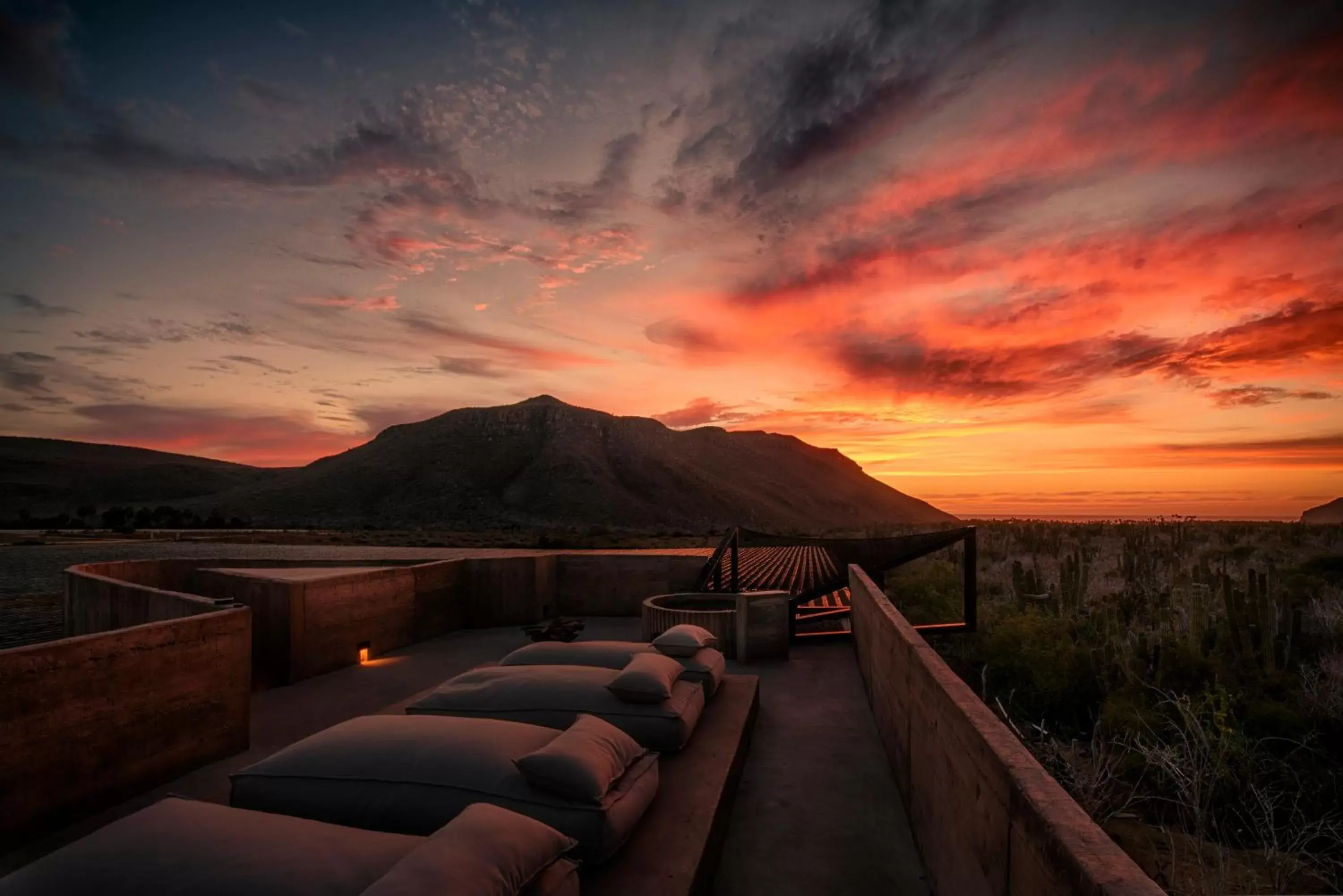 Balcony/Terrace, Sunrise/Sunset in Paradero Todos Santos - Exclusive experiences included