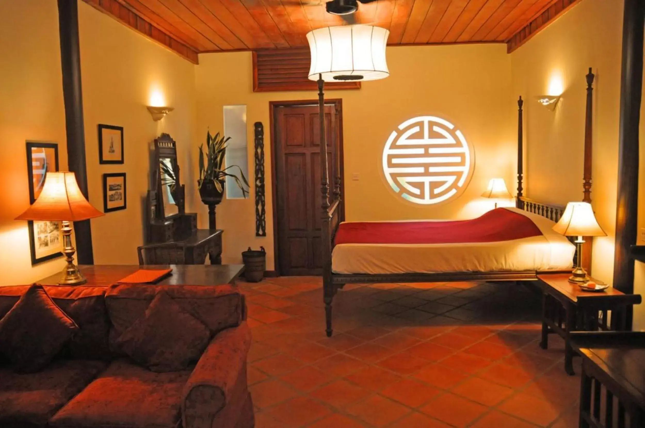 Bedroom in Terres Rouges Lodge