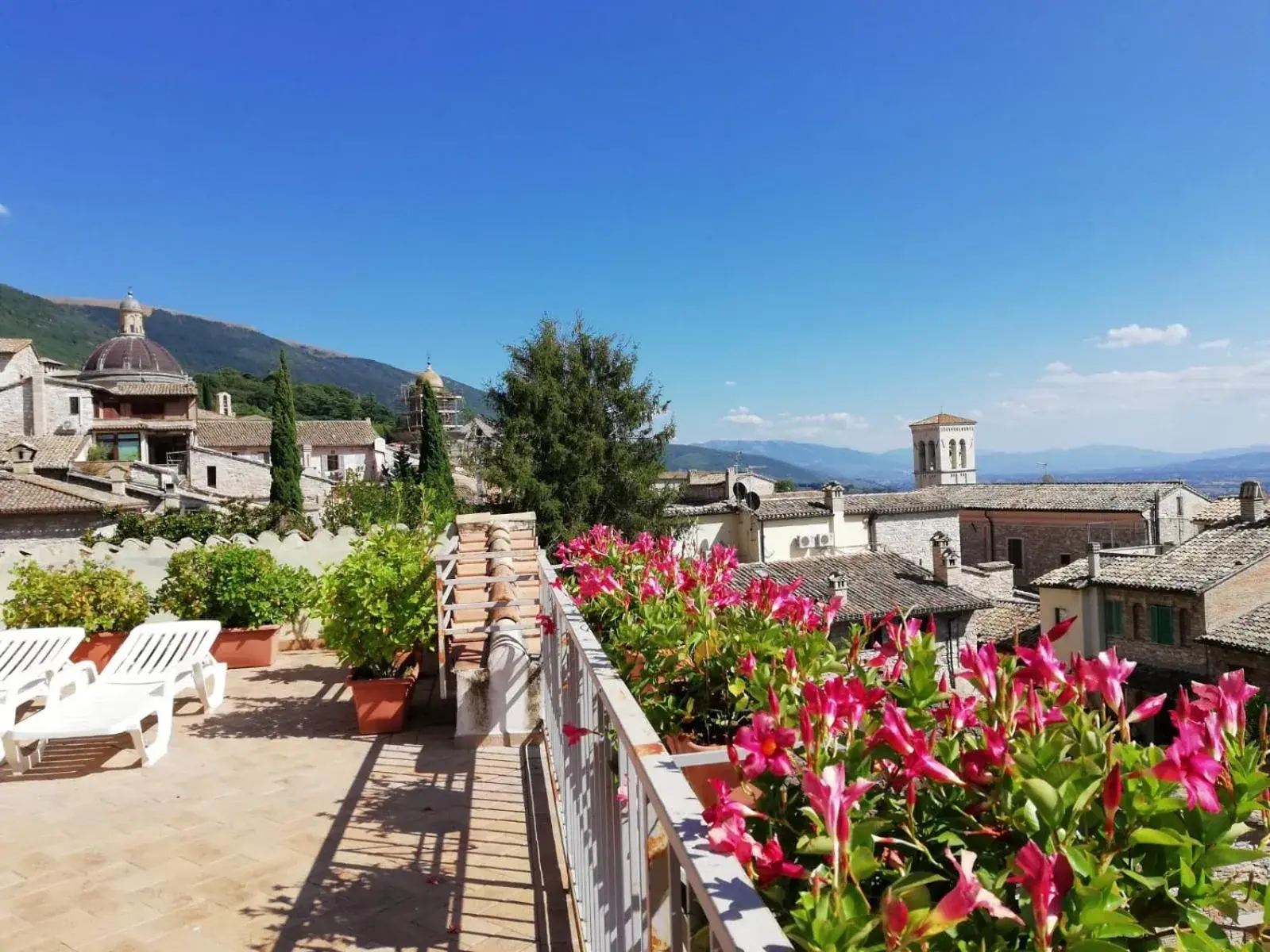 Balcony/Terrace in Hotel Umbra