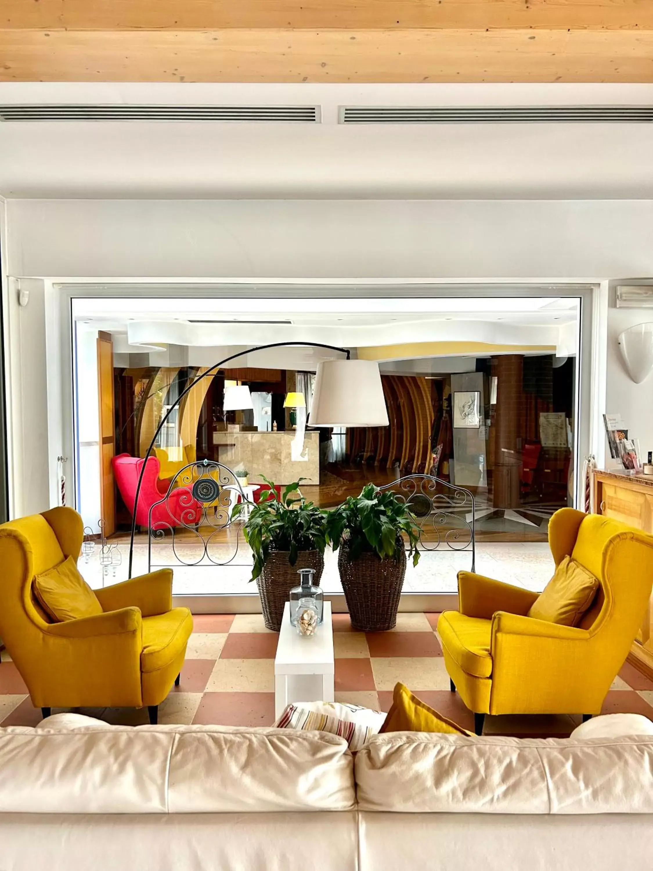 Living room, Lobby/Reception in Hotel Due Torri Tempesta