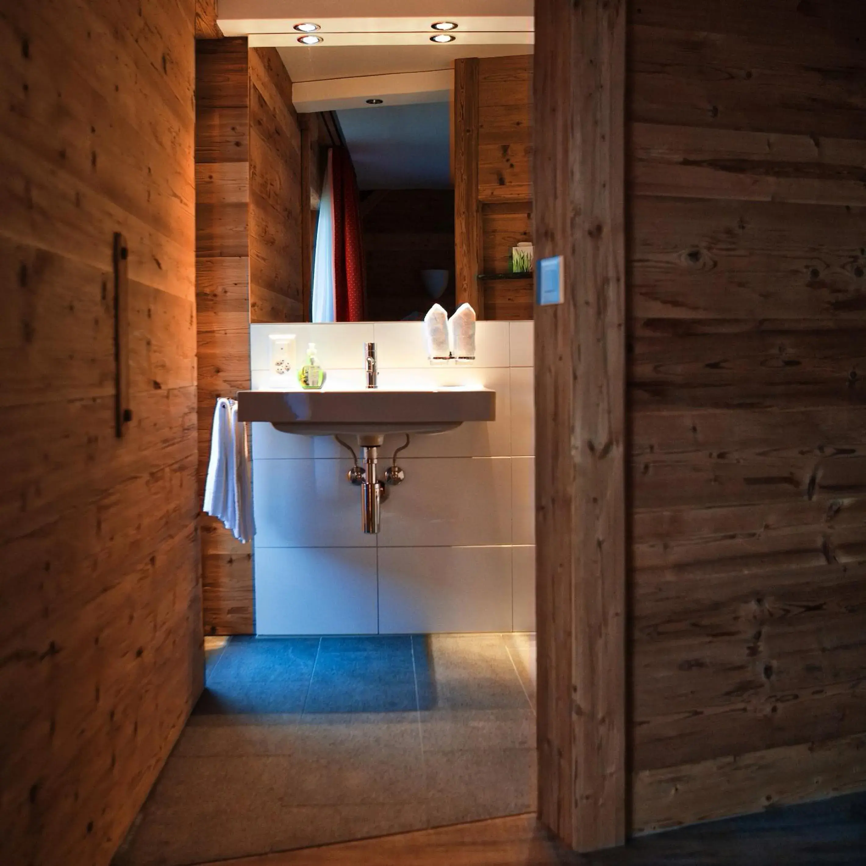 Bathroom in Arosa Vetter Hotel