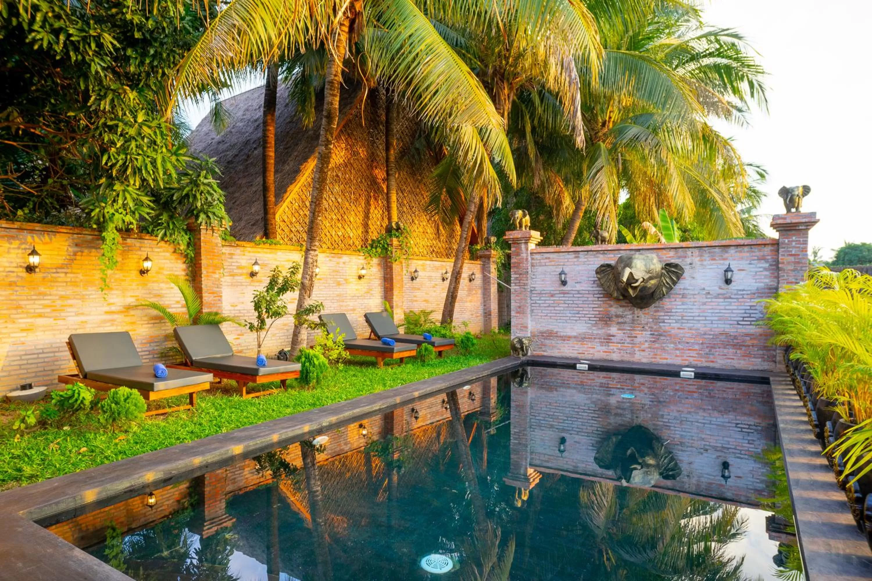 Swimming pool in Authentic Khmer Village Resort