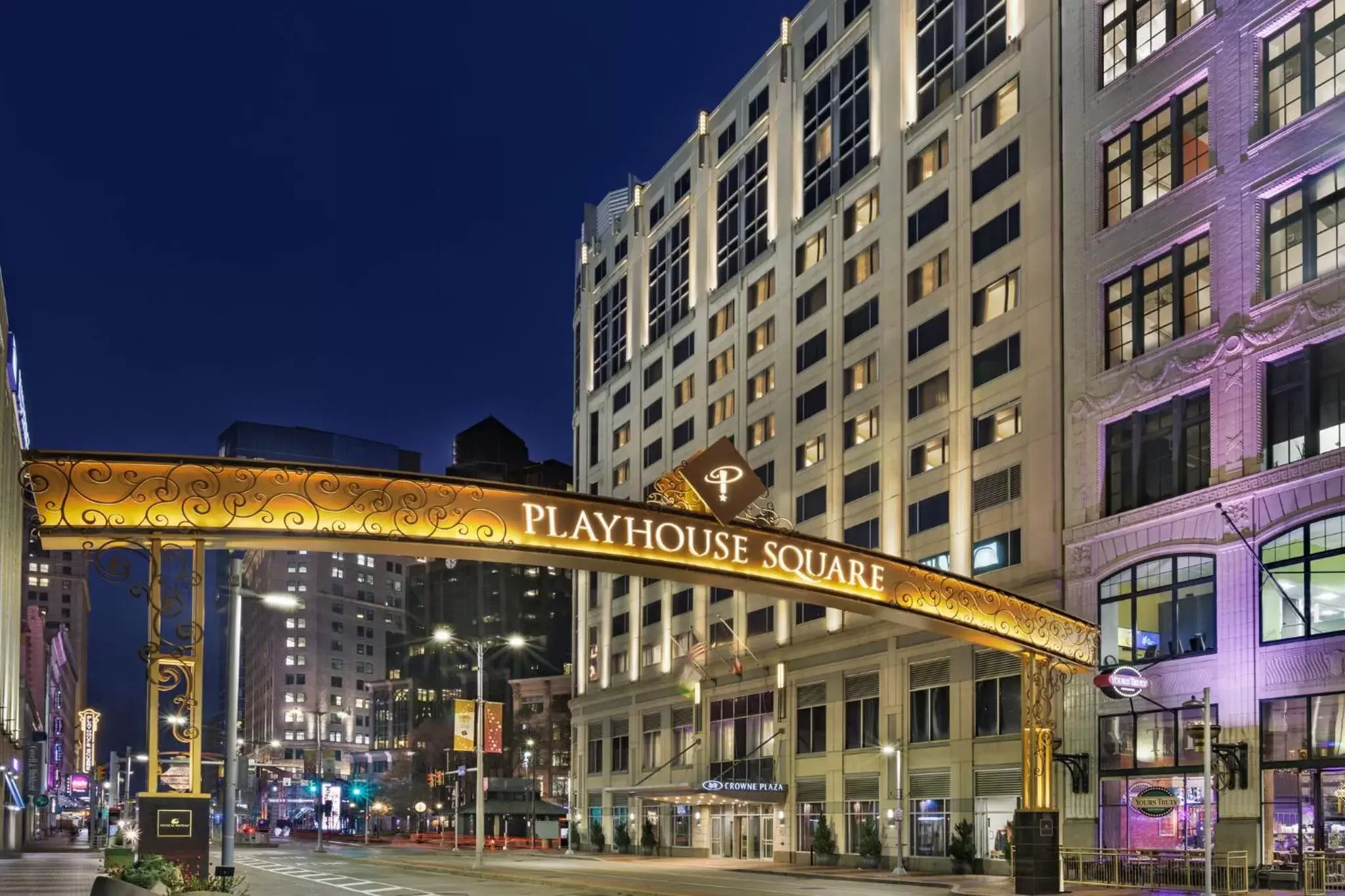 Nearby landmark, Property Building in Crowne Plaza Cleveland at Playhouse Square, an IHG Hotel