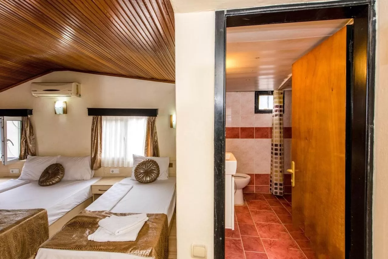 Bed in Olimpiyat Hotel Izmir