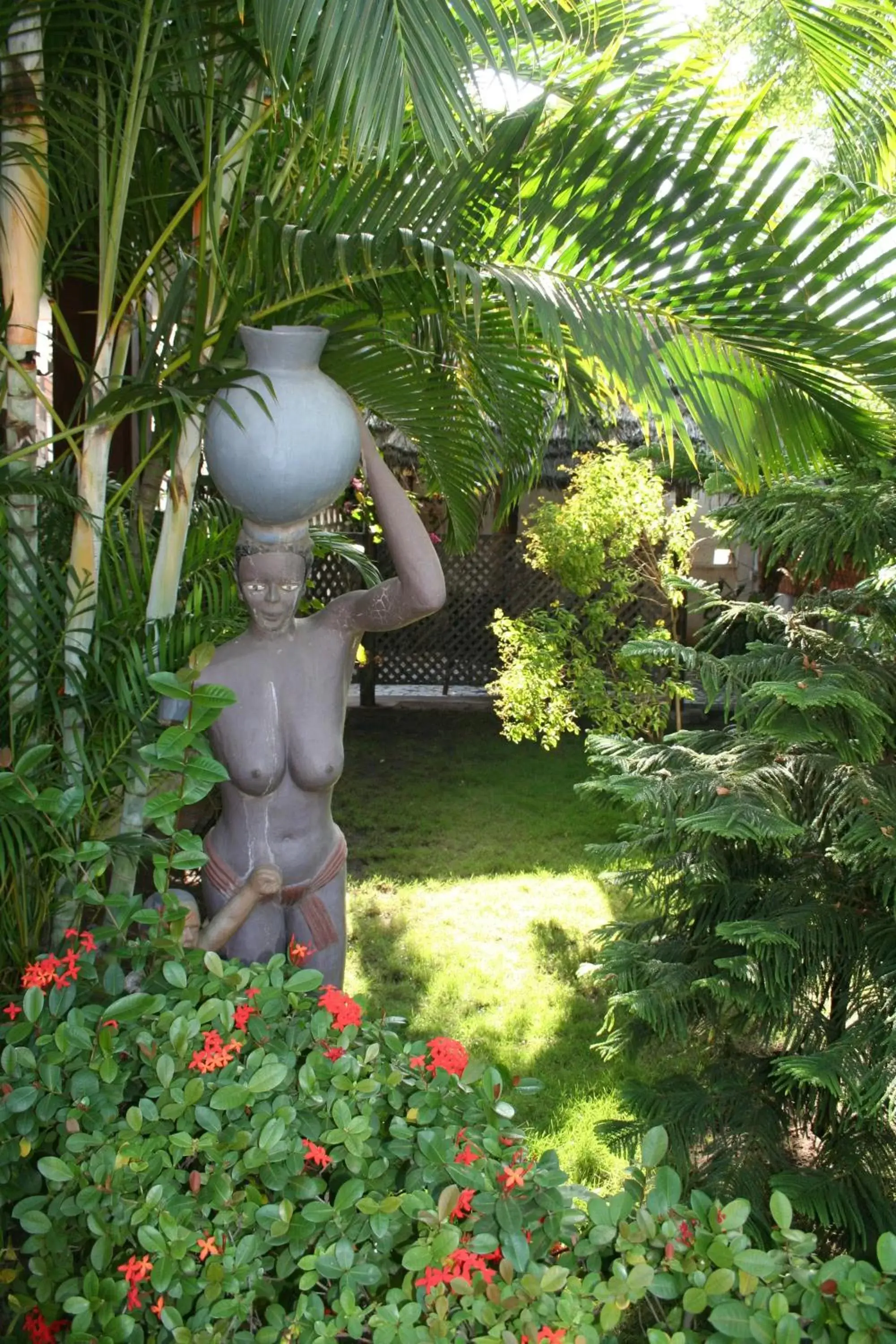 Garden in Hotel Aurore Lomé
