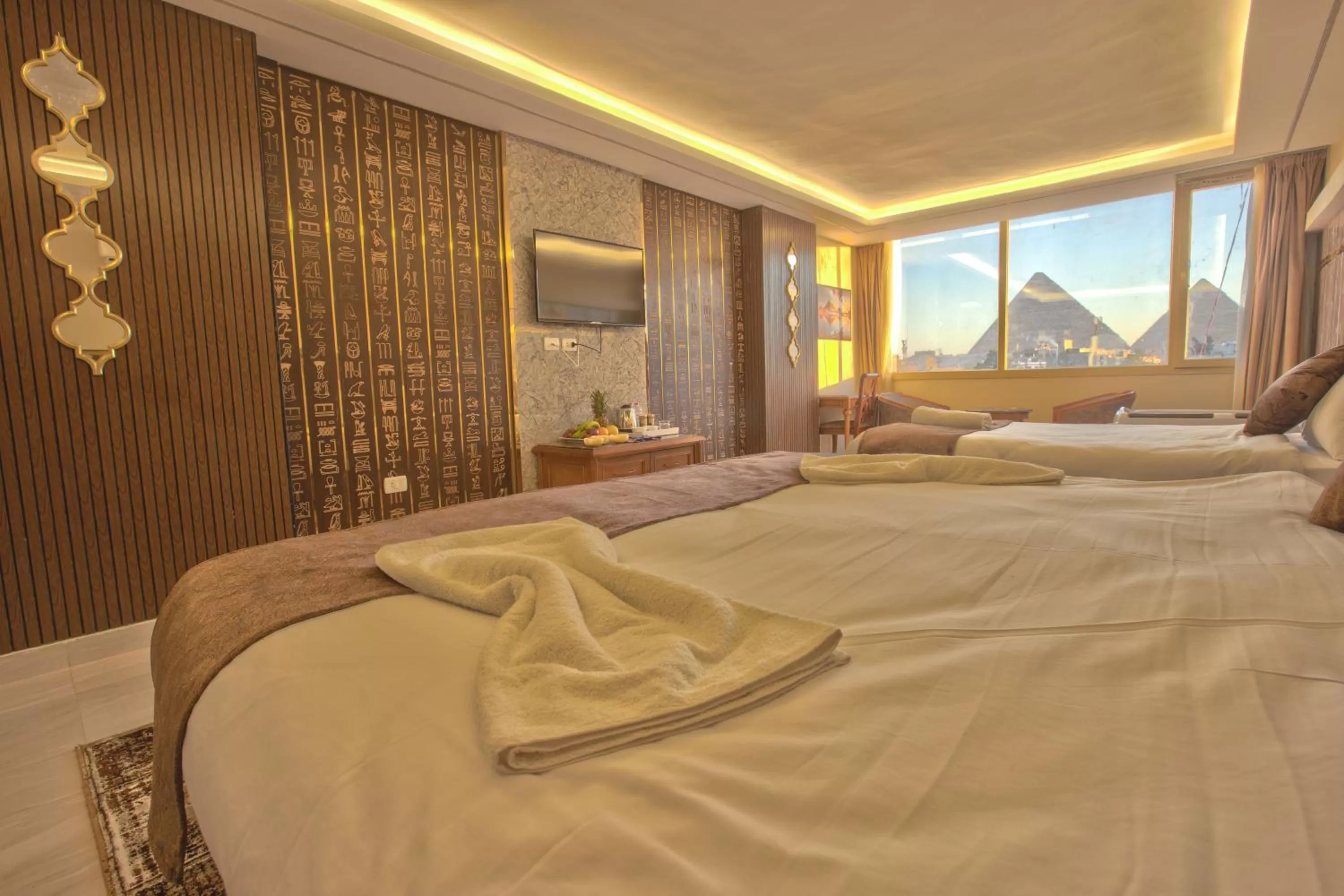 Photo of the whole room in The Muse Pyramids