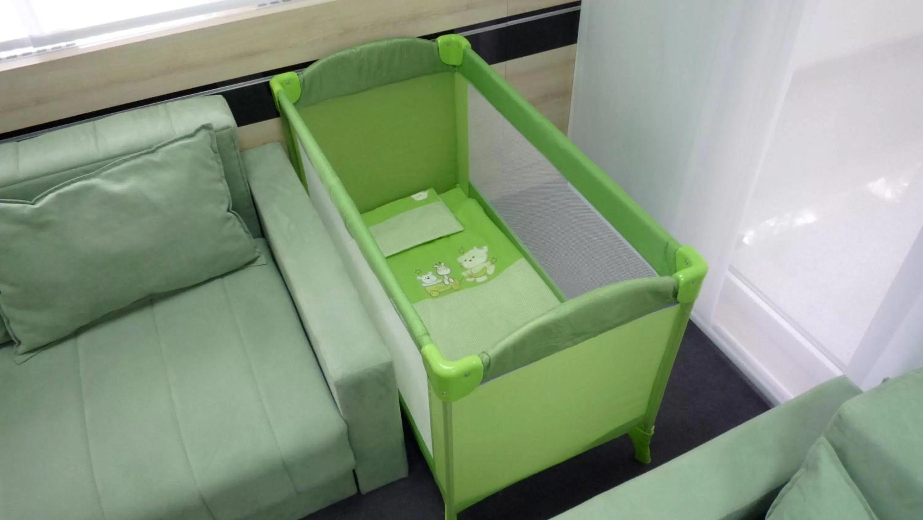 Bed in Garni Hotel Consul