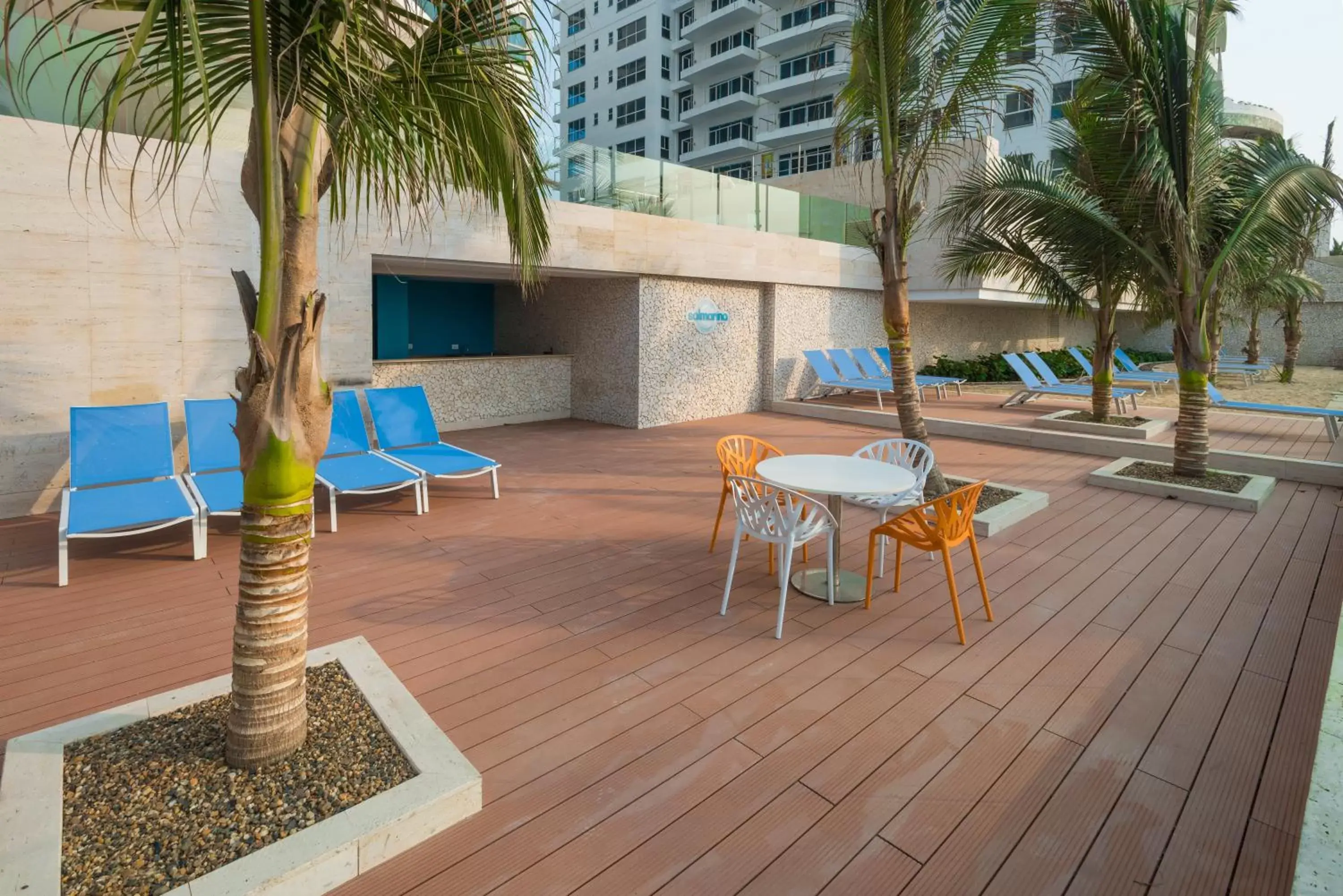 Balcony/Terrace in Radisson Cartagena Ocean Pavillion Hotel